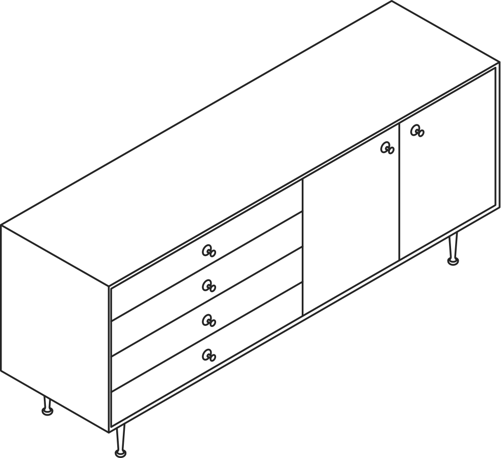 Nelson Thin Edge Buffet