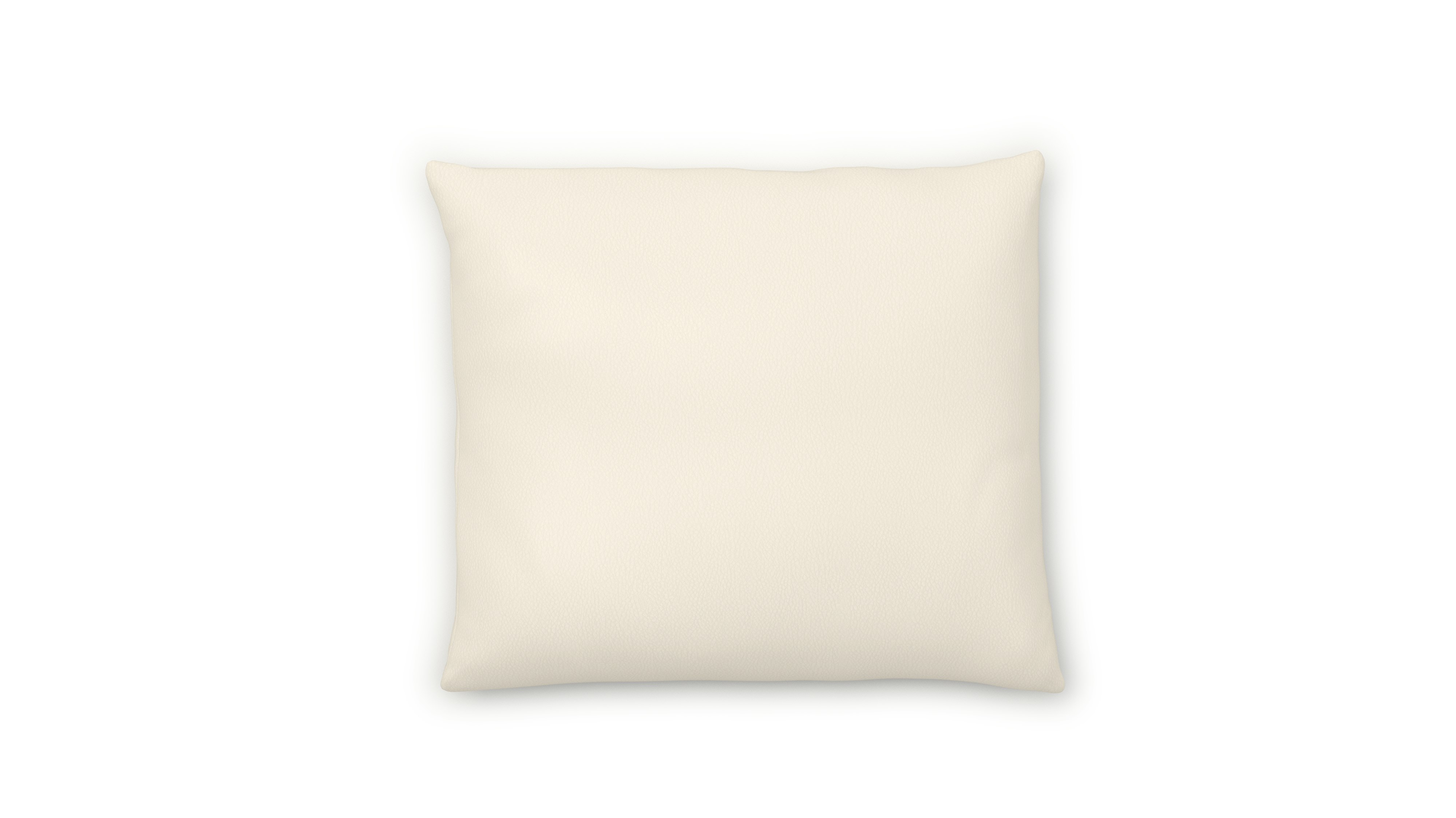 A Atlason Composed Modular Sofa Square Throw Pillow in Lotus viewed from the front.