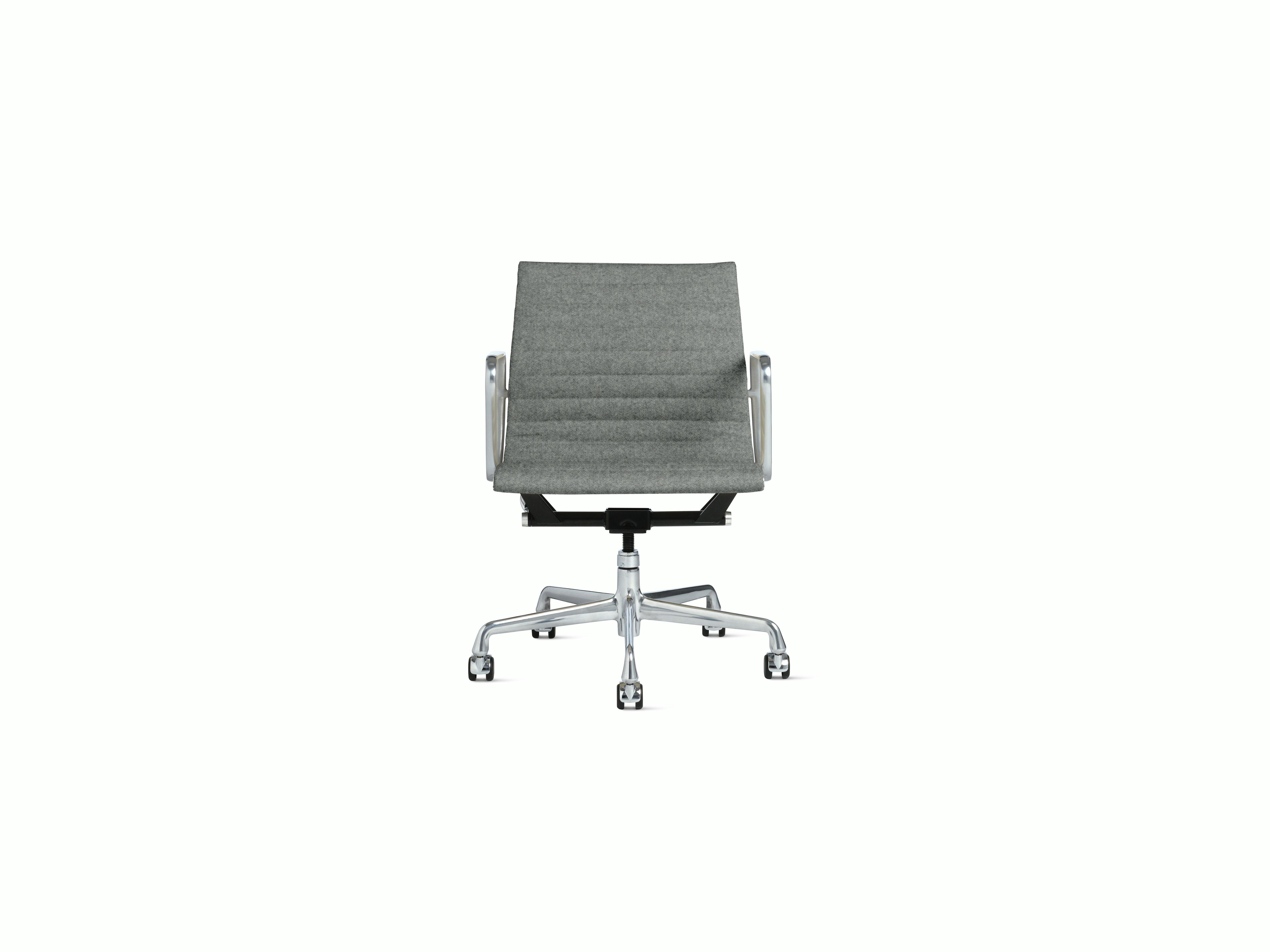 Eames Aluminum Group Chair - Management Height,  Manual Lift