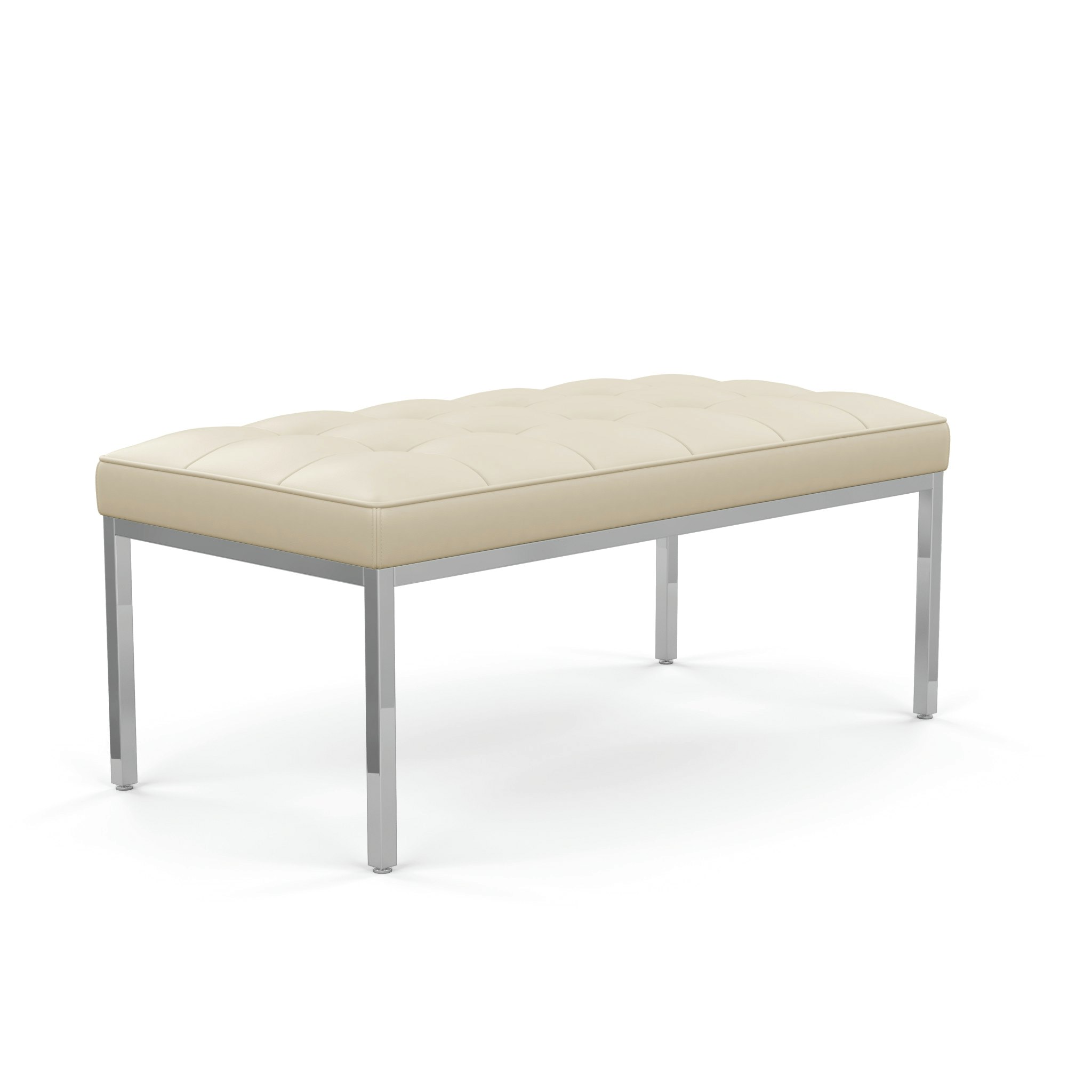 Florence Knoll Relaxed Bench, Rectangular