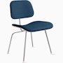 Eames Molded Plywood Dining Chair Metal Base (DCM) Eames Molded Plywood Dining Chair Metal Base (DCM), Upholstered