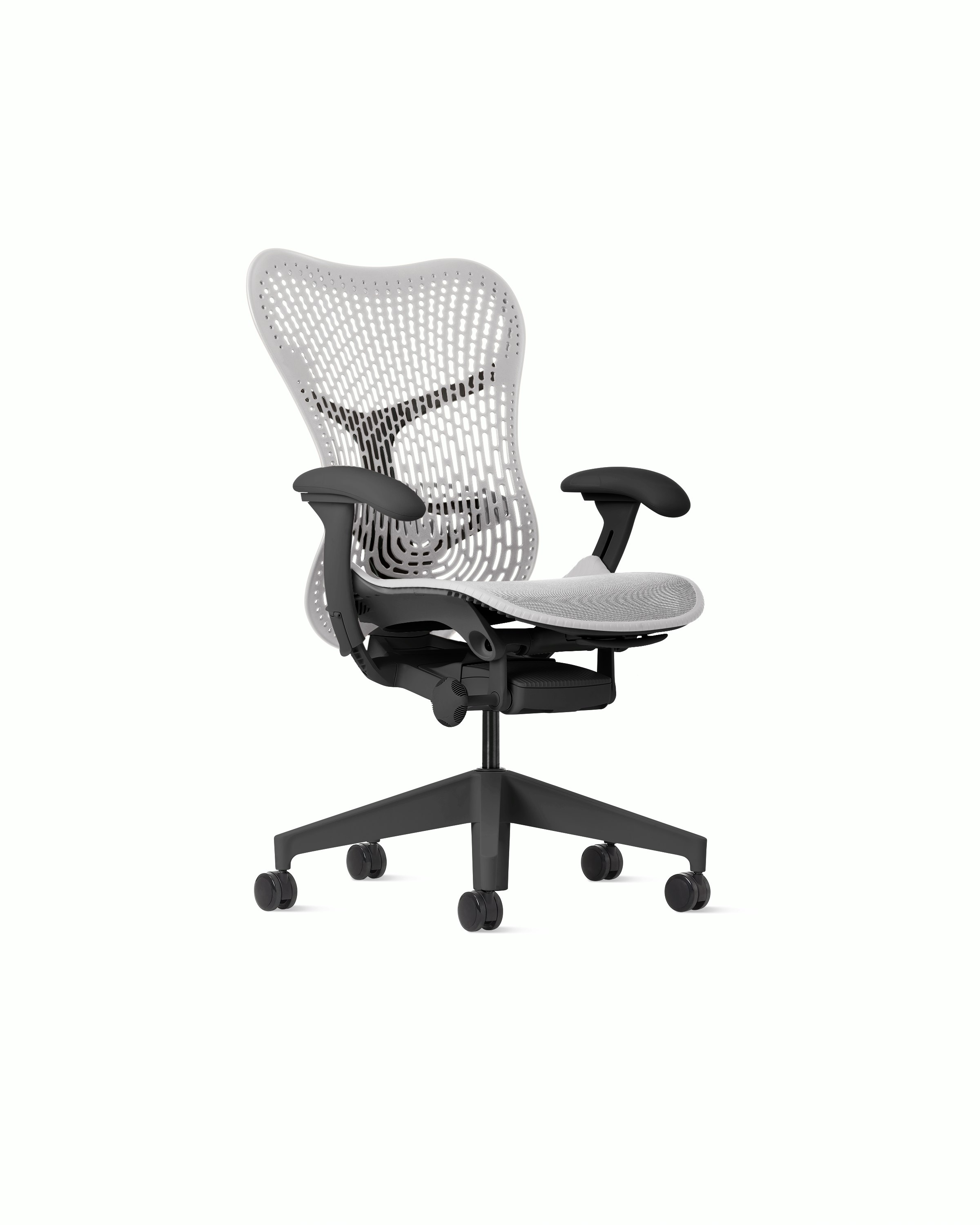 Mirra 2 Chair in Graphite with Alpine Triflex Suspension and FlexFront seat