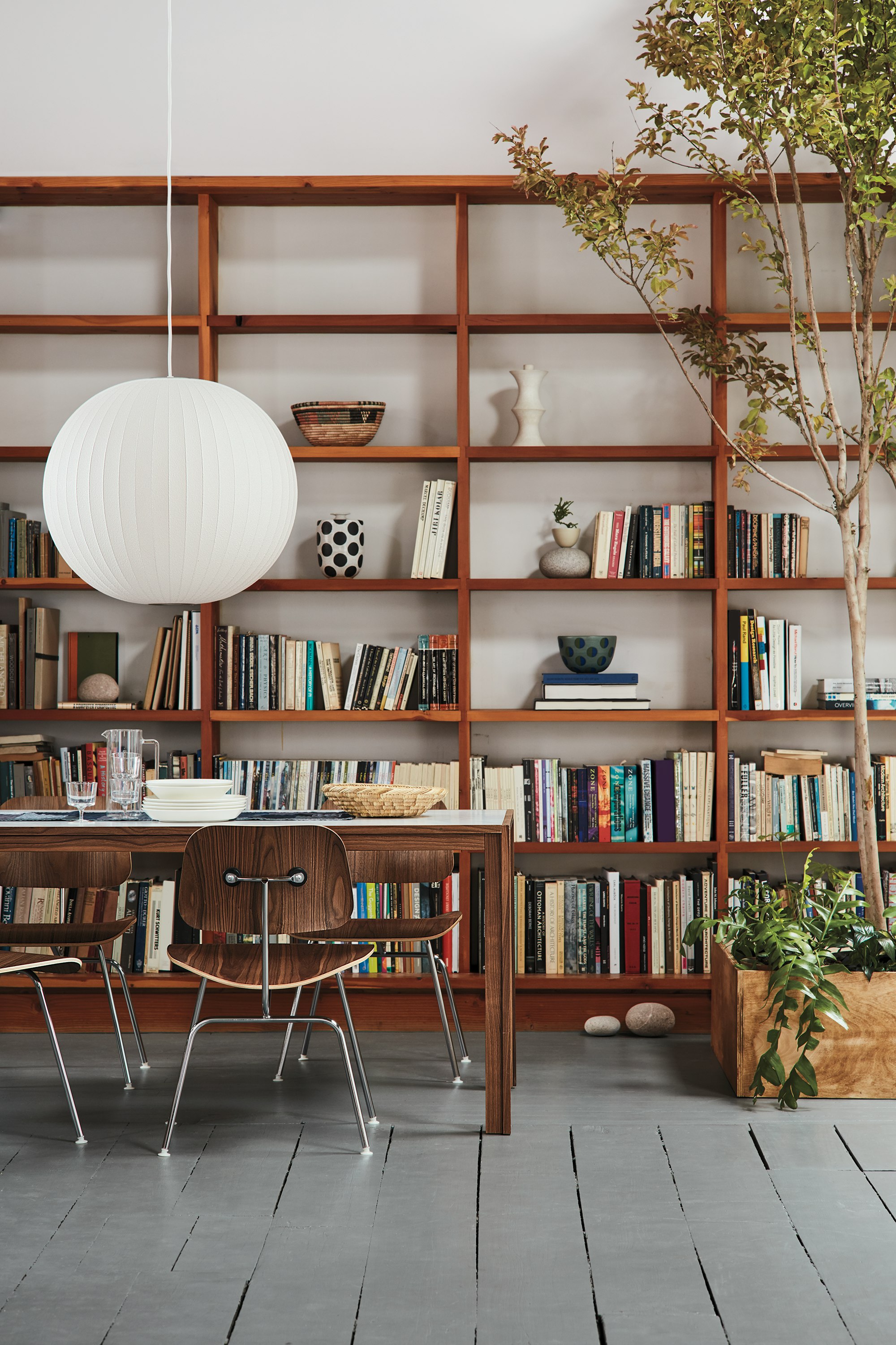 Eames Molded Plywood Dining Chair Metal Base (DCM)