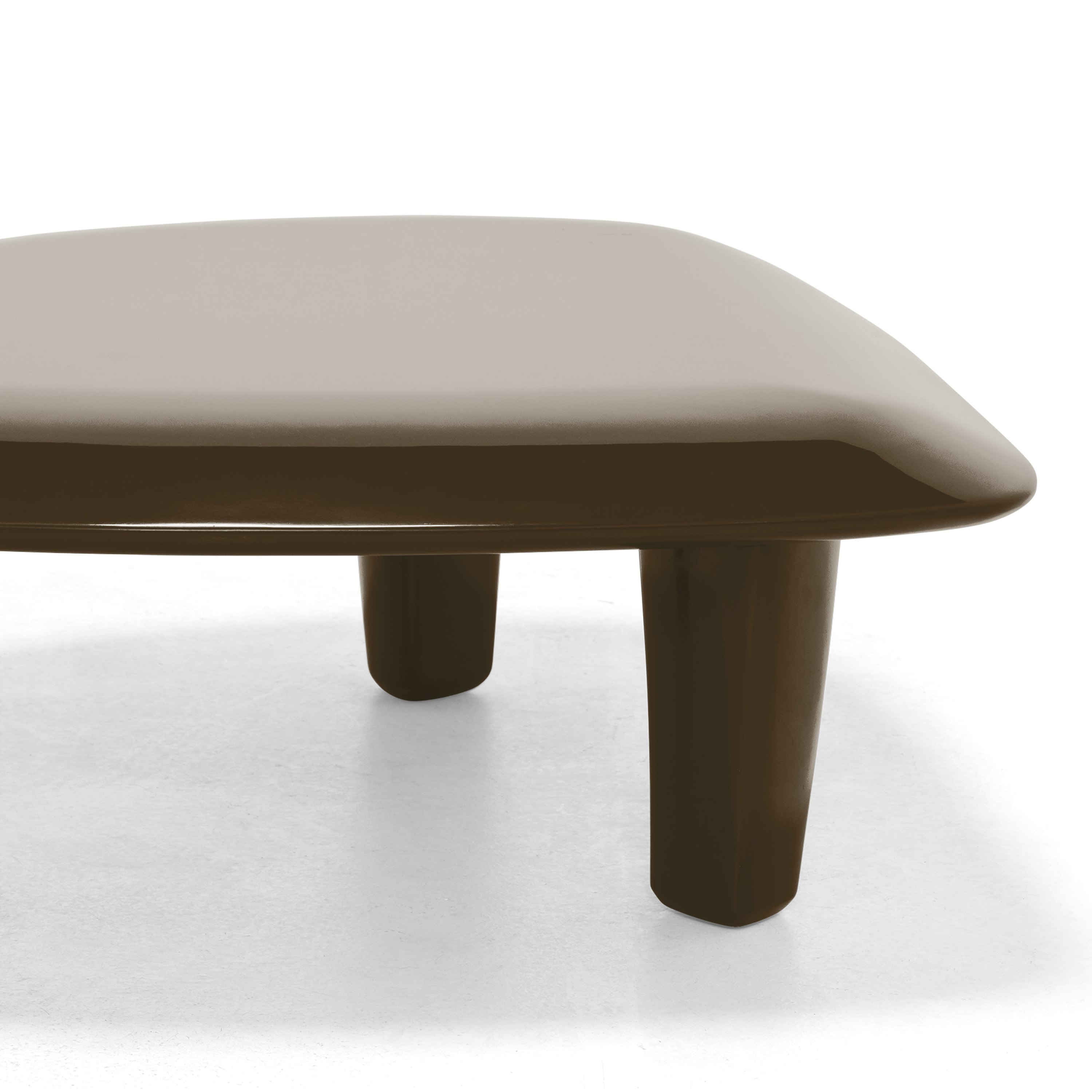 Isola Coffee Table - High Gloss Chocolate