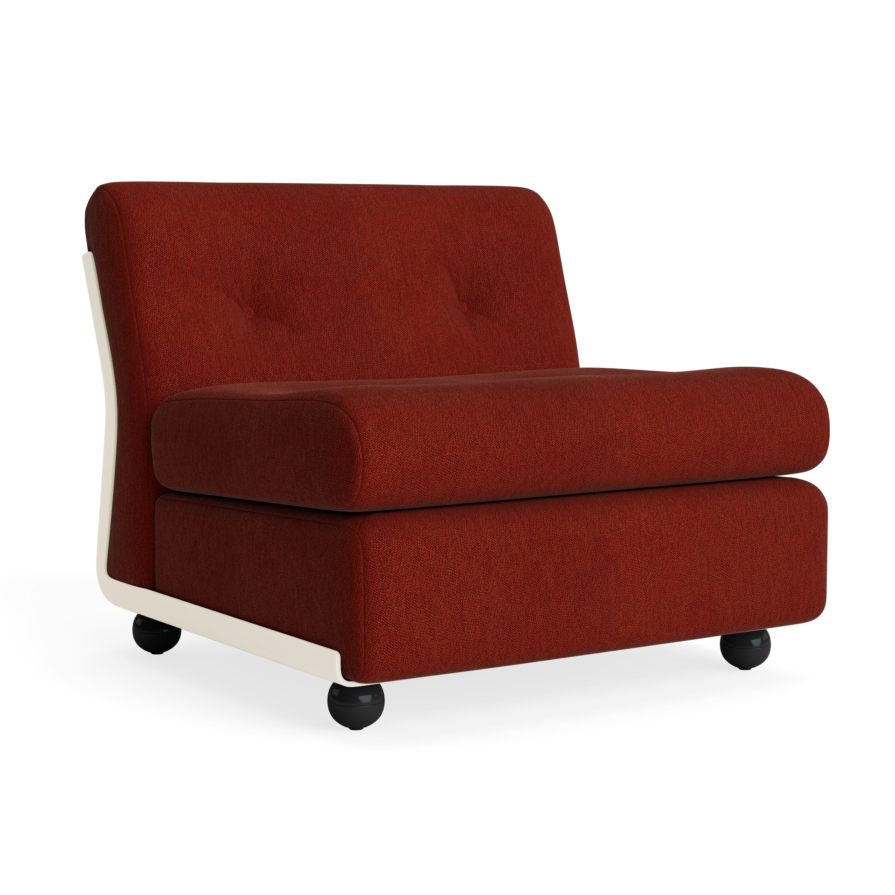 Amanta Chair - Turf, Paprika, Cream Beige