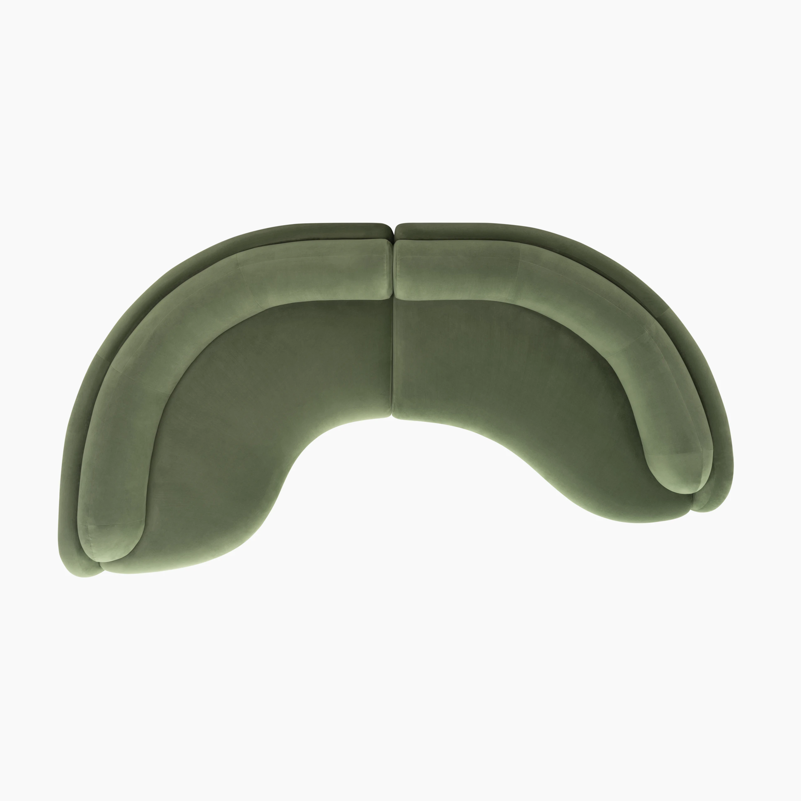 Poet Sectional - LAF, Malibu, Willow