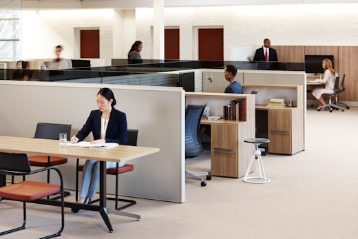 laminate fronts wood grain laminate cubby media enclave add up glass slatwall meeting table media enclave desktop stacker piton stool barber osgerby task chair