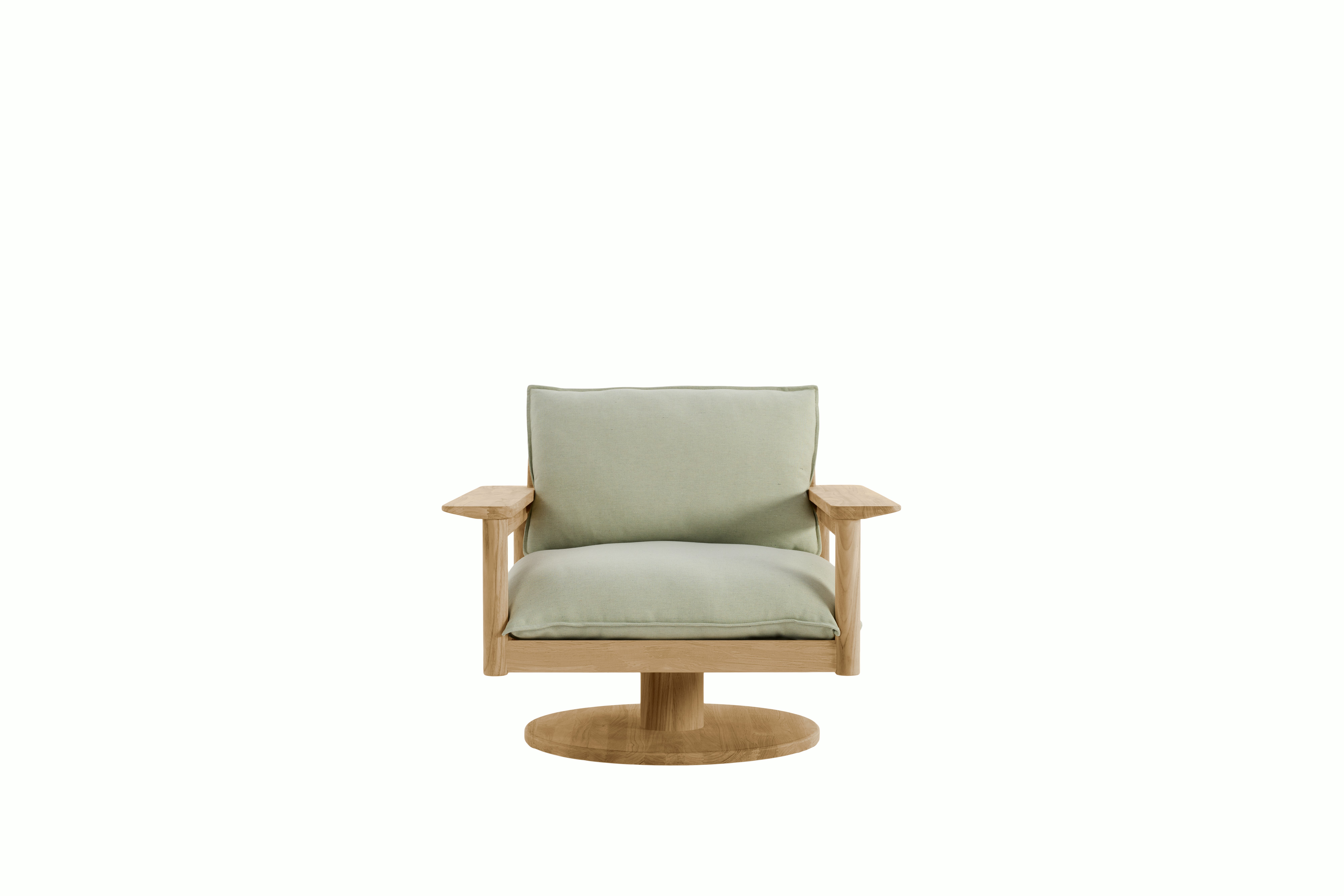 Terassi Swivel Lounge Chair - Heritage Moss