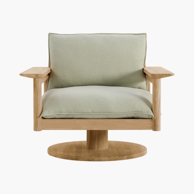 Terassi Swivel Lounge Chair - Heritage Moss Terassi Swivel Lounge Chair - Heritage Moss