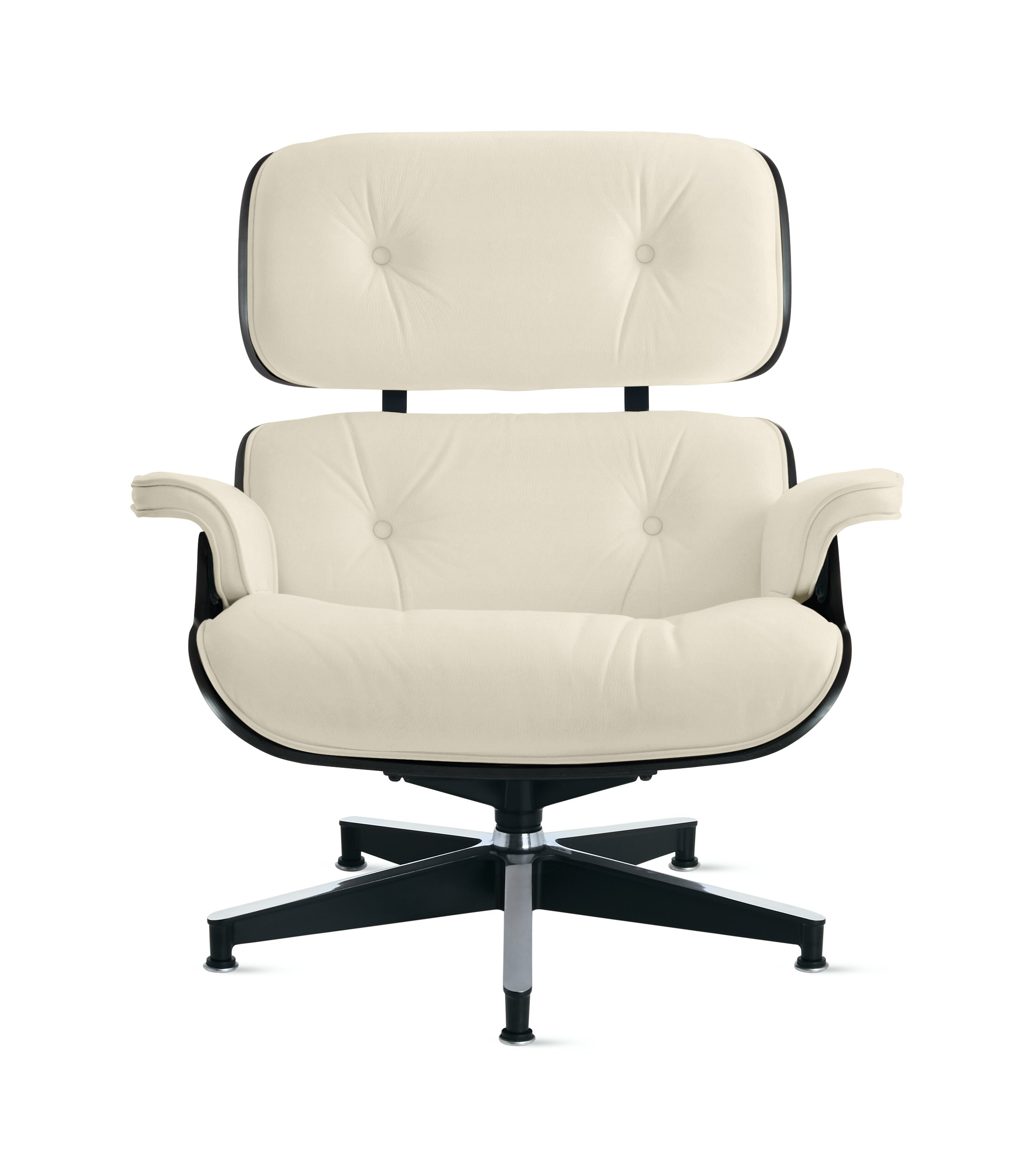 Eames Lounge Chair in Prone and Stow leathers