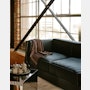 Symme Sofa - Leather Frame