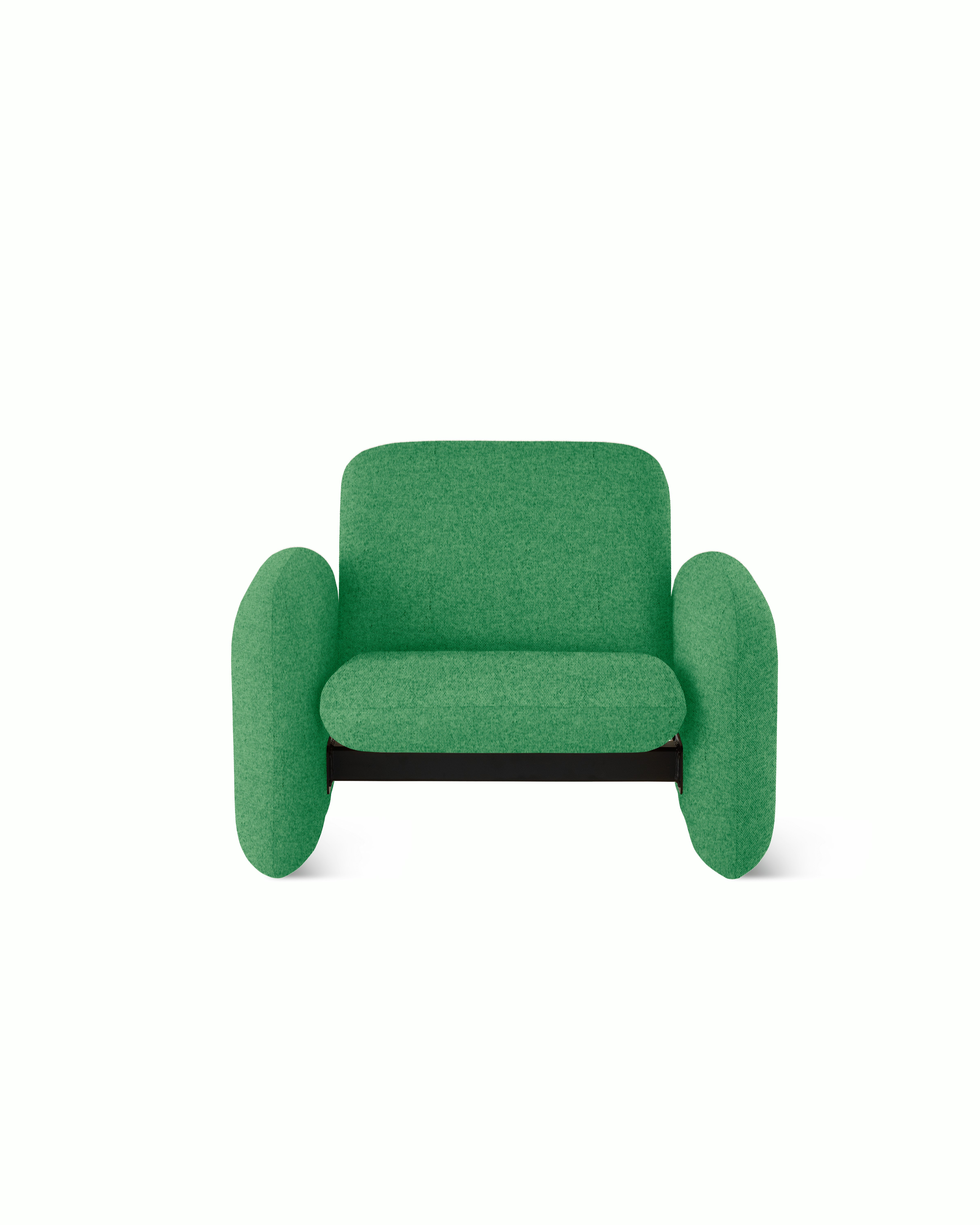Wilkes Modular Sofa Group Chair - Luce, Virescent