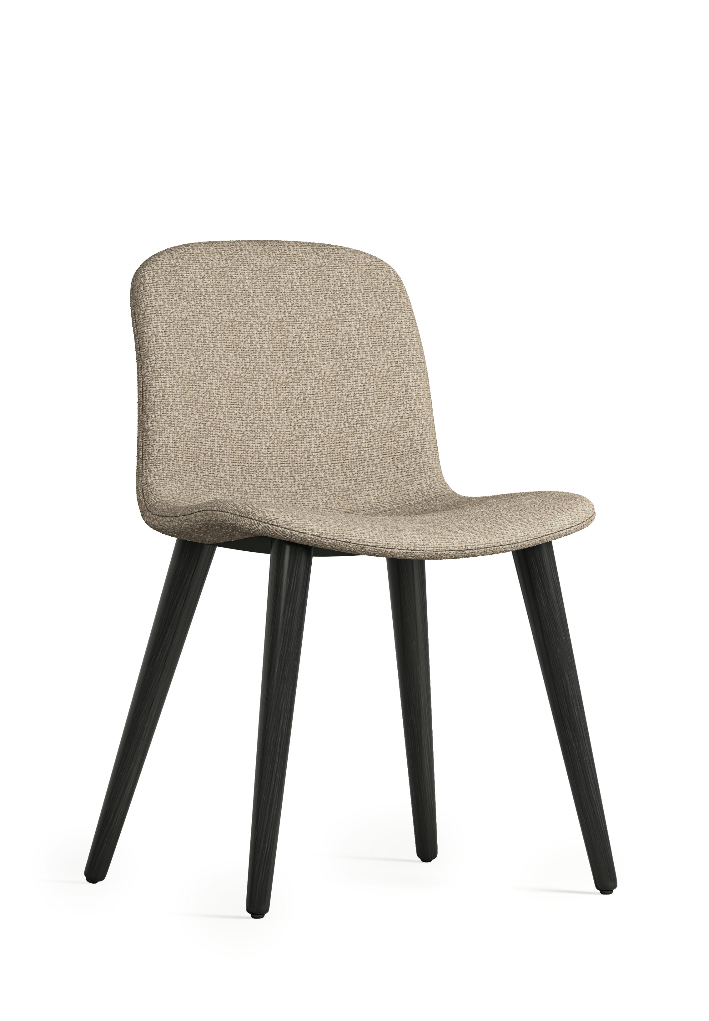 Bacco Chair - Melange, 401 Gypsum, Black Ash