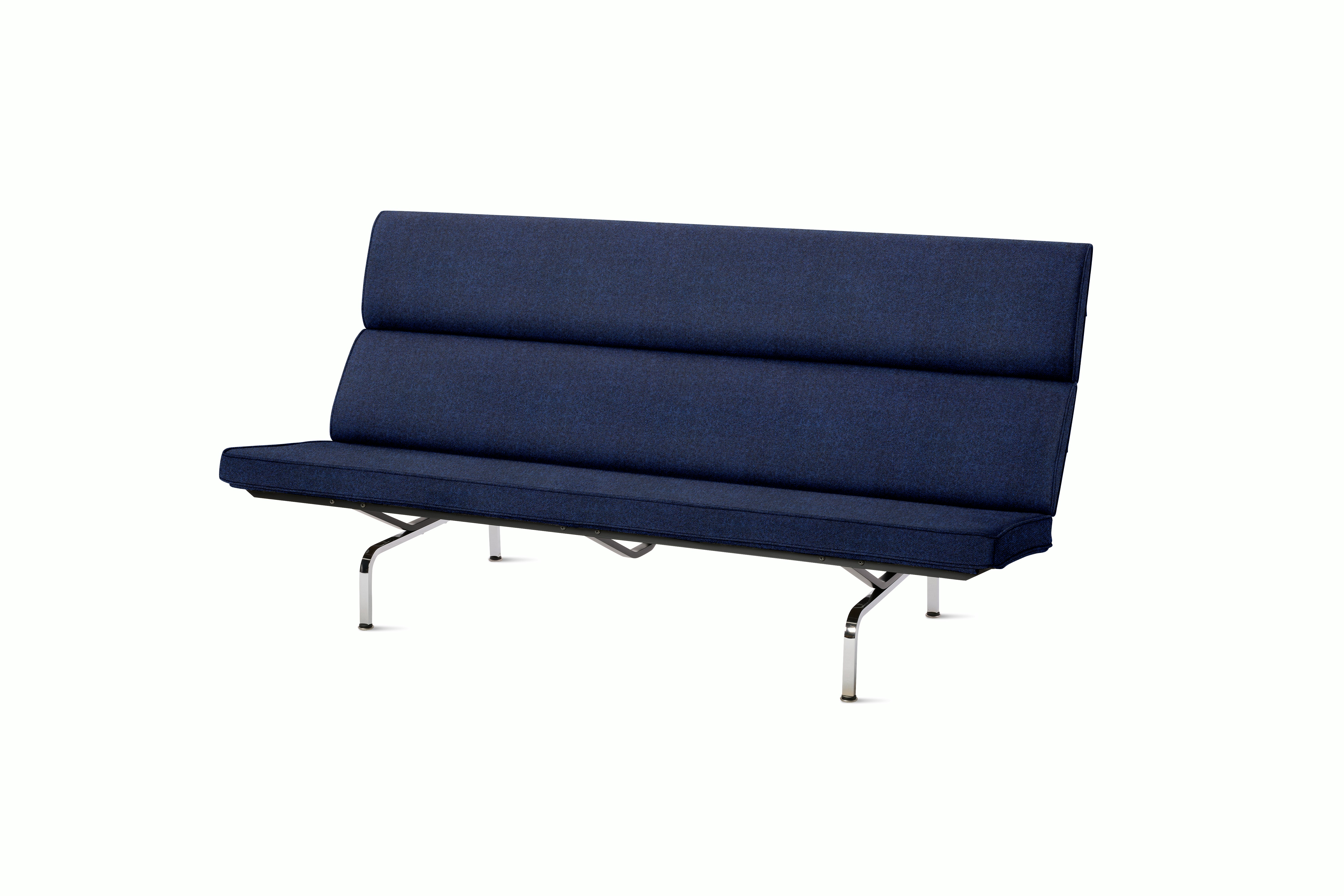 Eames Sofa Compact in Beck Inkpad