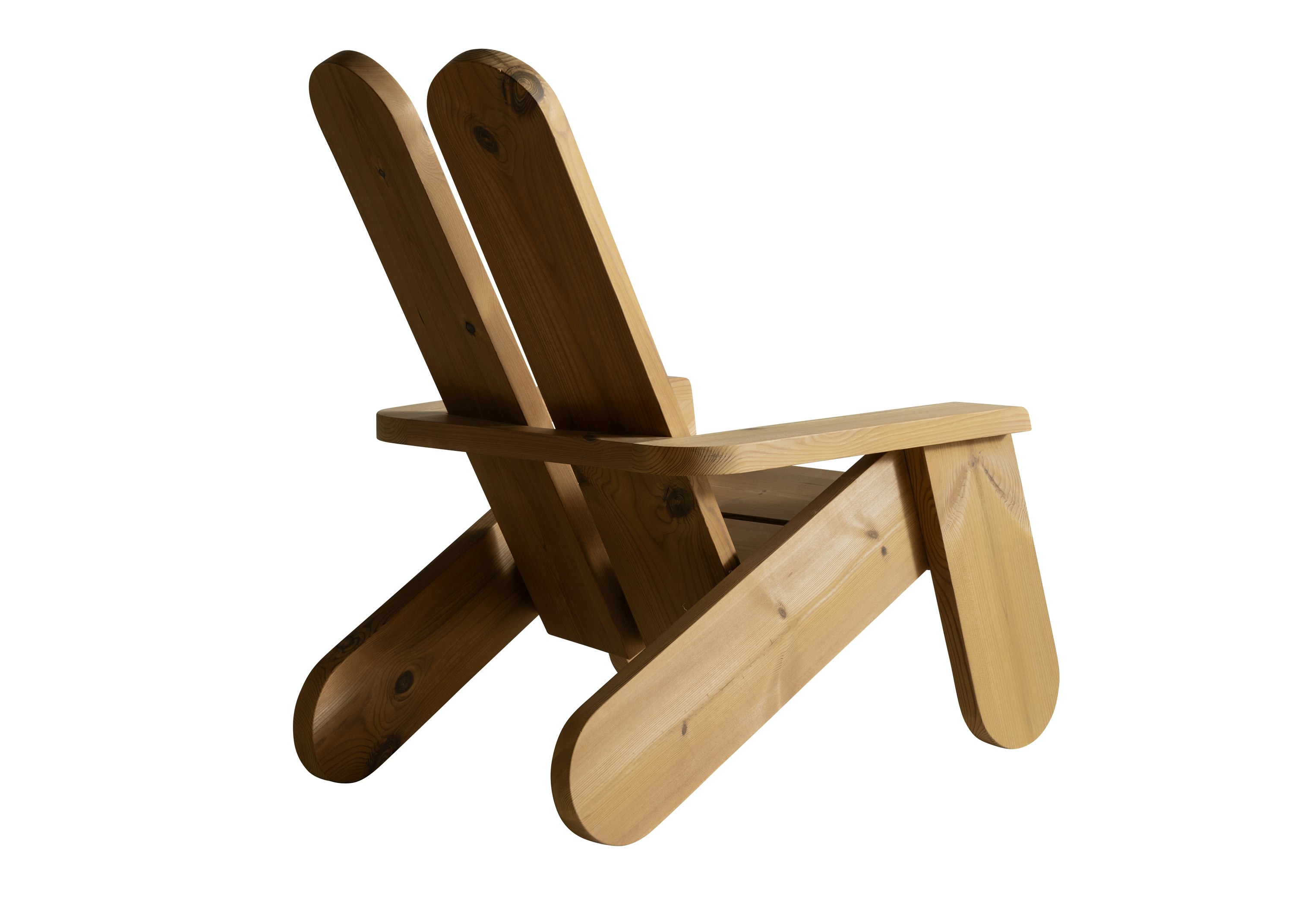 Peace Outdoor Lounge Chair - Heat Treated Pine