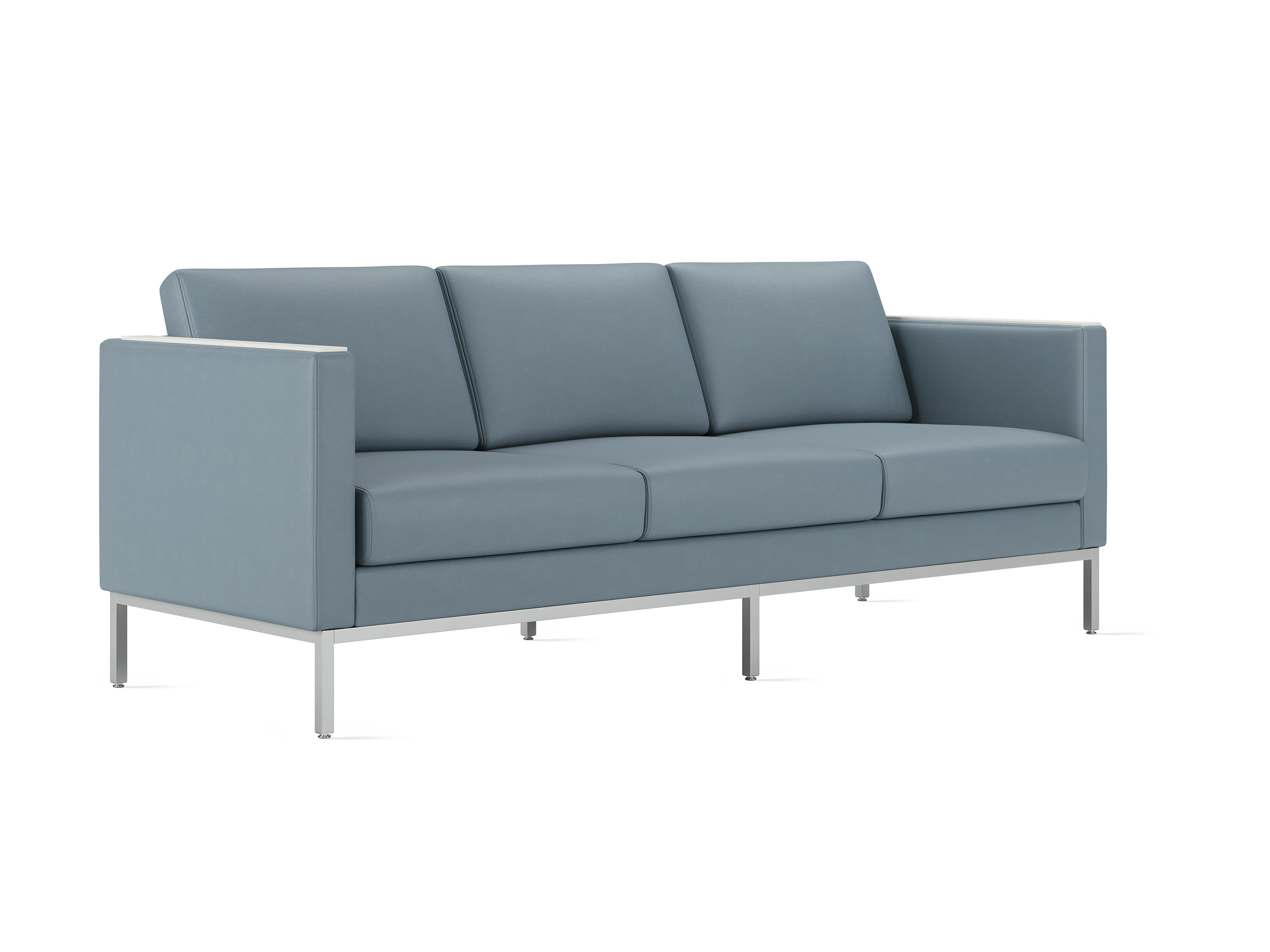 Riva Lounge, 3 seat, angle, grey