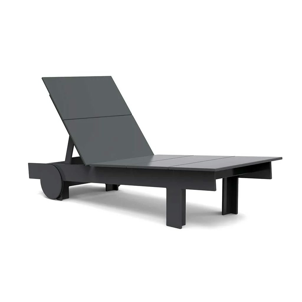 Lollygagger Chaise - Tall, Slate