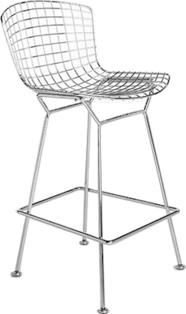 Bertoia Stool, Bar Height by Knoll