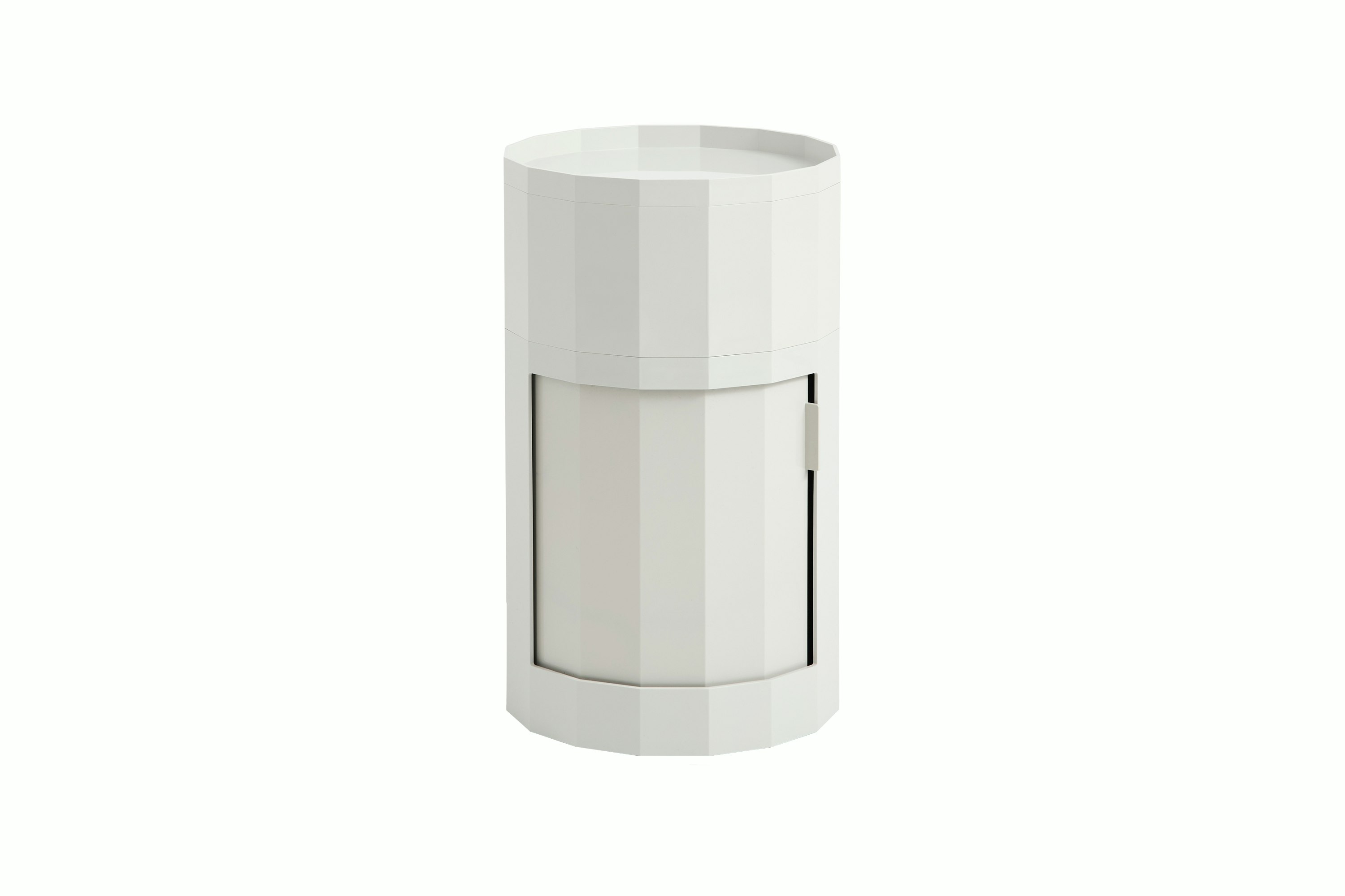 Facet Storage Cabinet - Tall, Misty Grey
