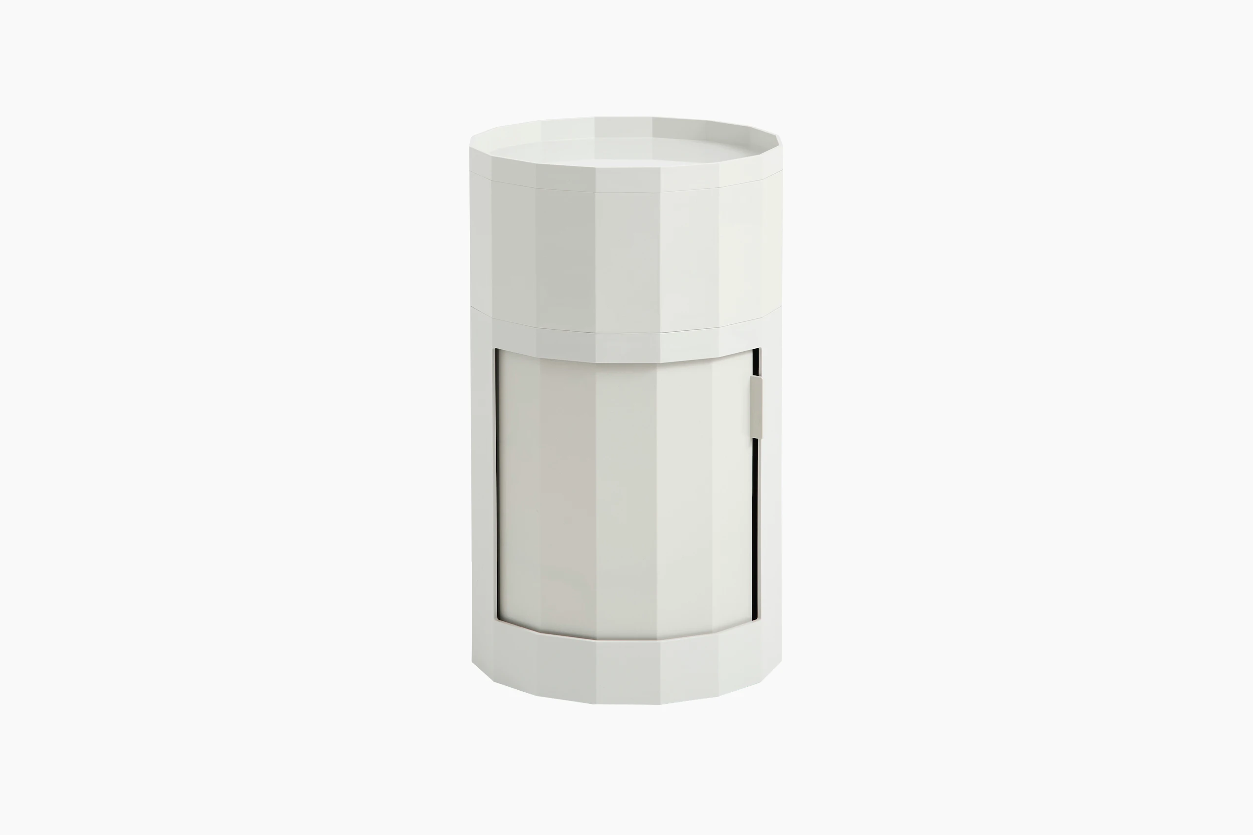 Facet Storage Cabinet - Tall, Misty Grey