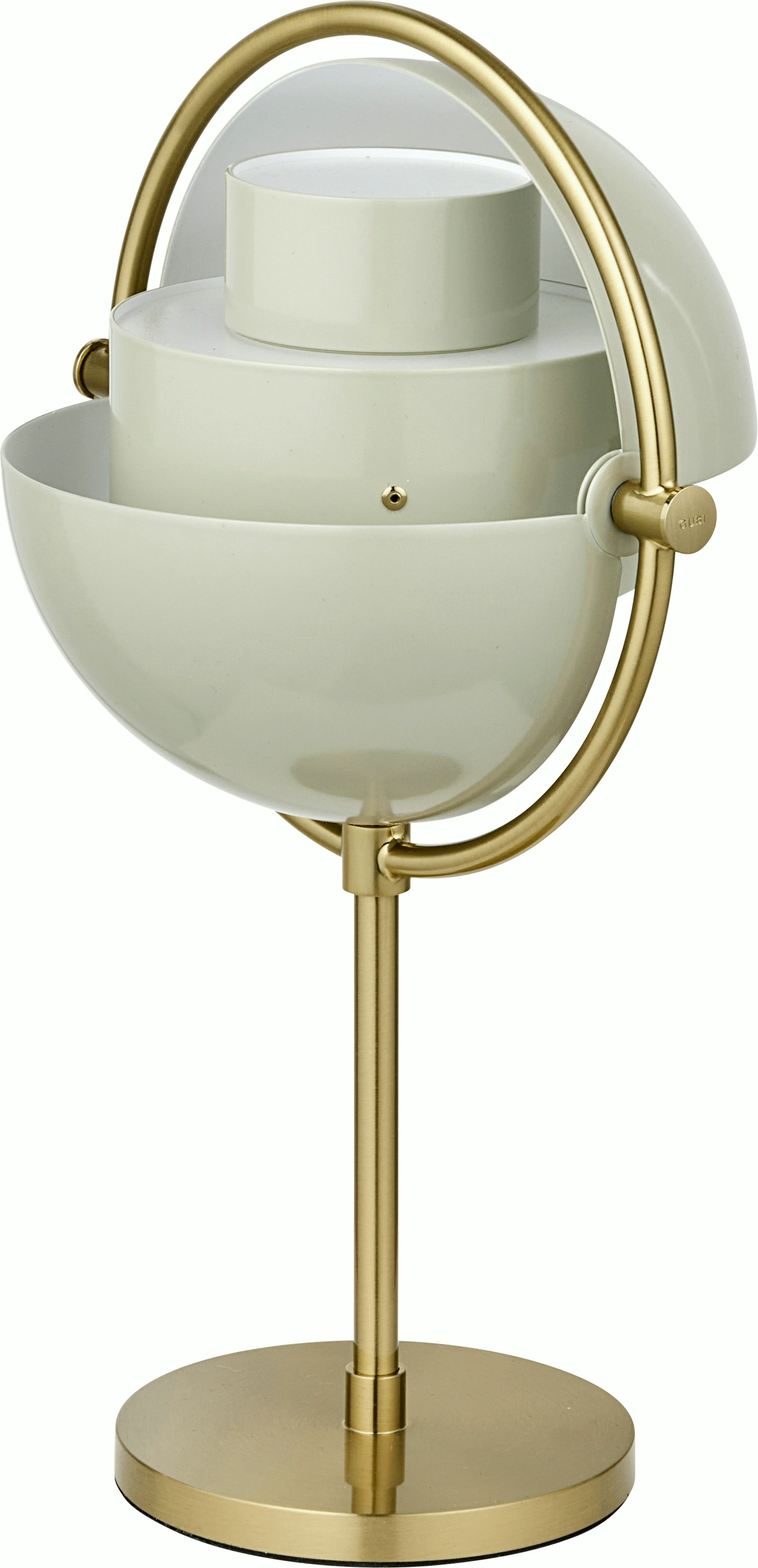 Multi Lite Portable Lamp - Pastel Gray, Brass