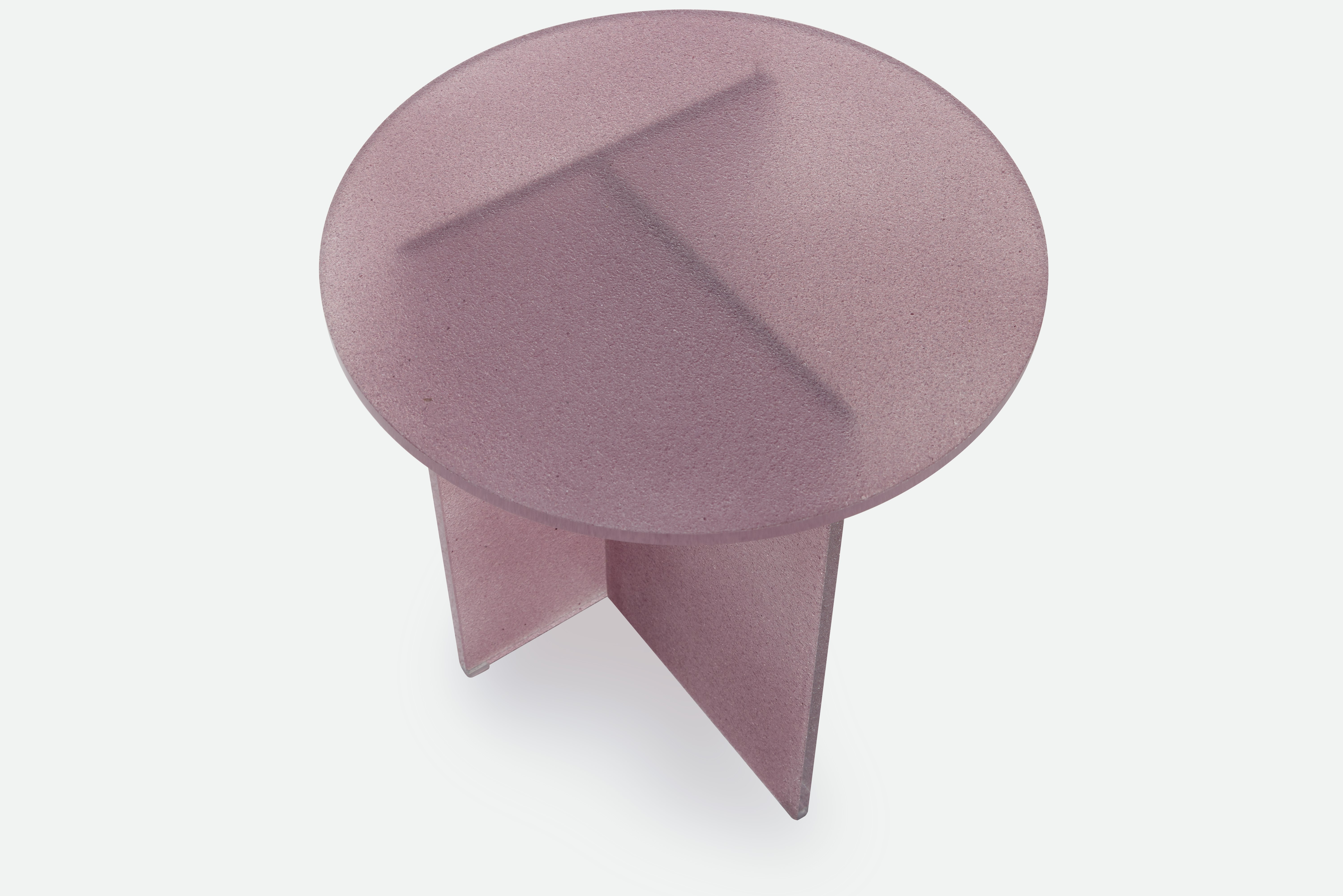 Simoon Side Table - amethyst