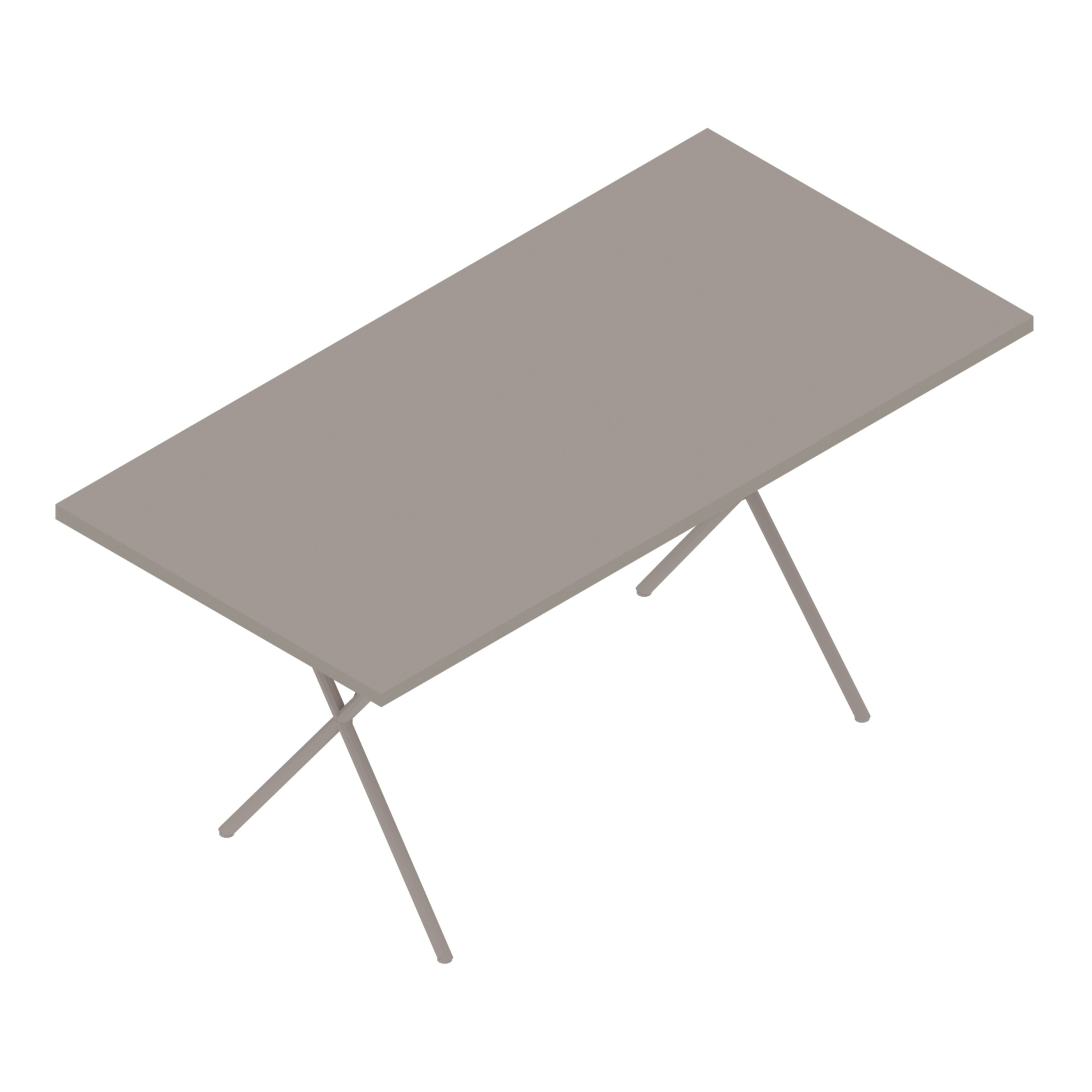 A generic rendering - Nelson X-Leg Table