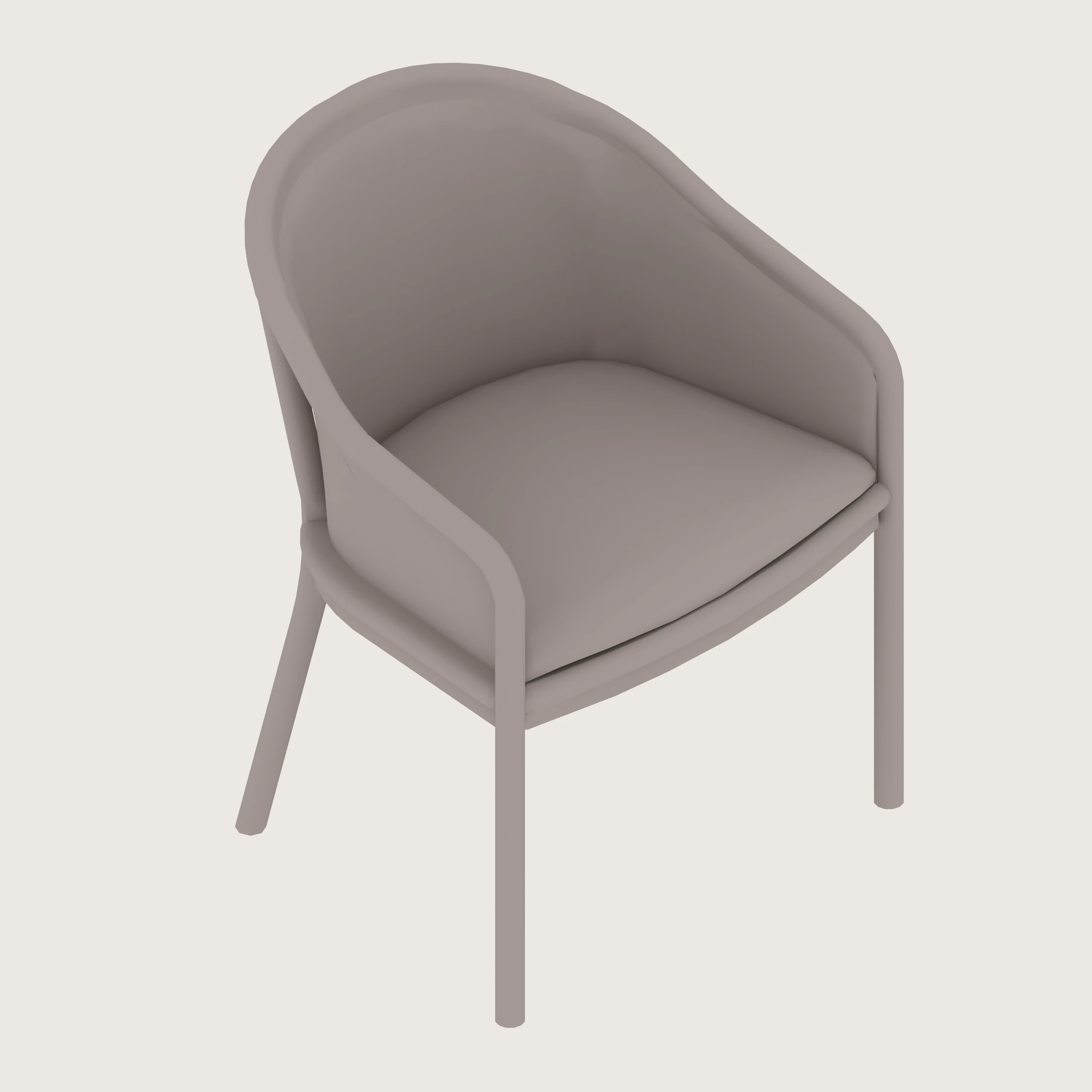 A generic rendering - Landmark Chair | Cane | Standard Arms