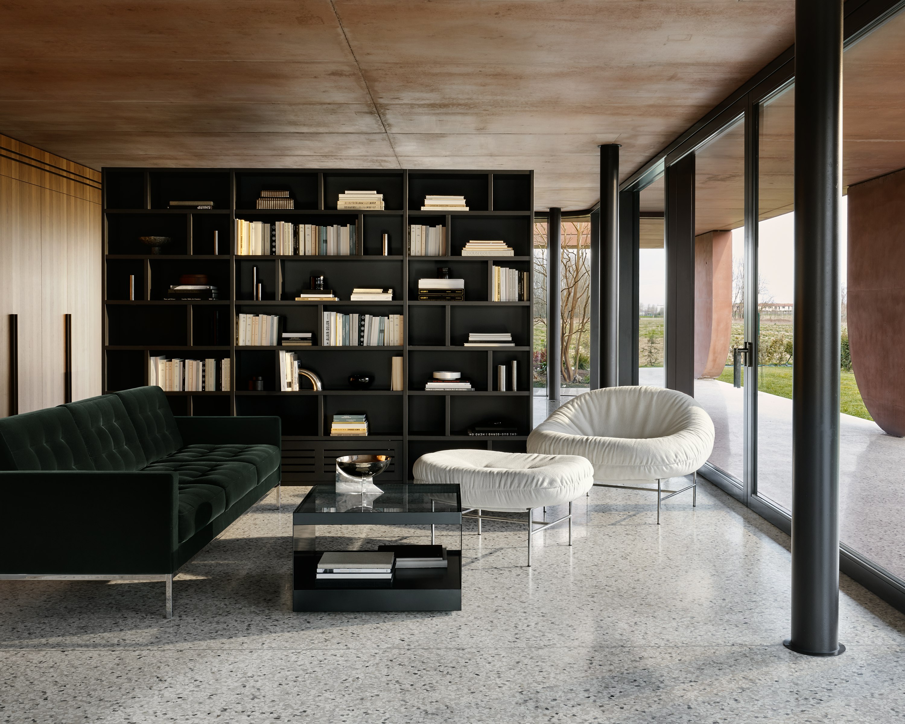 Perron Bun&trade; Lounge Chair and Ottoman