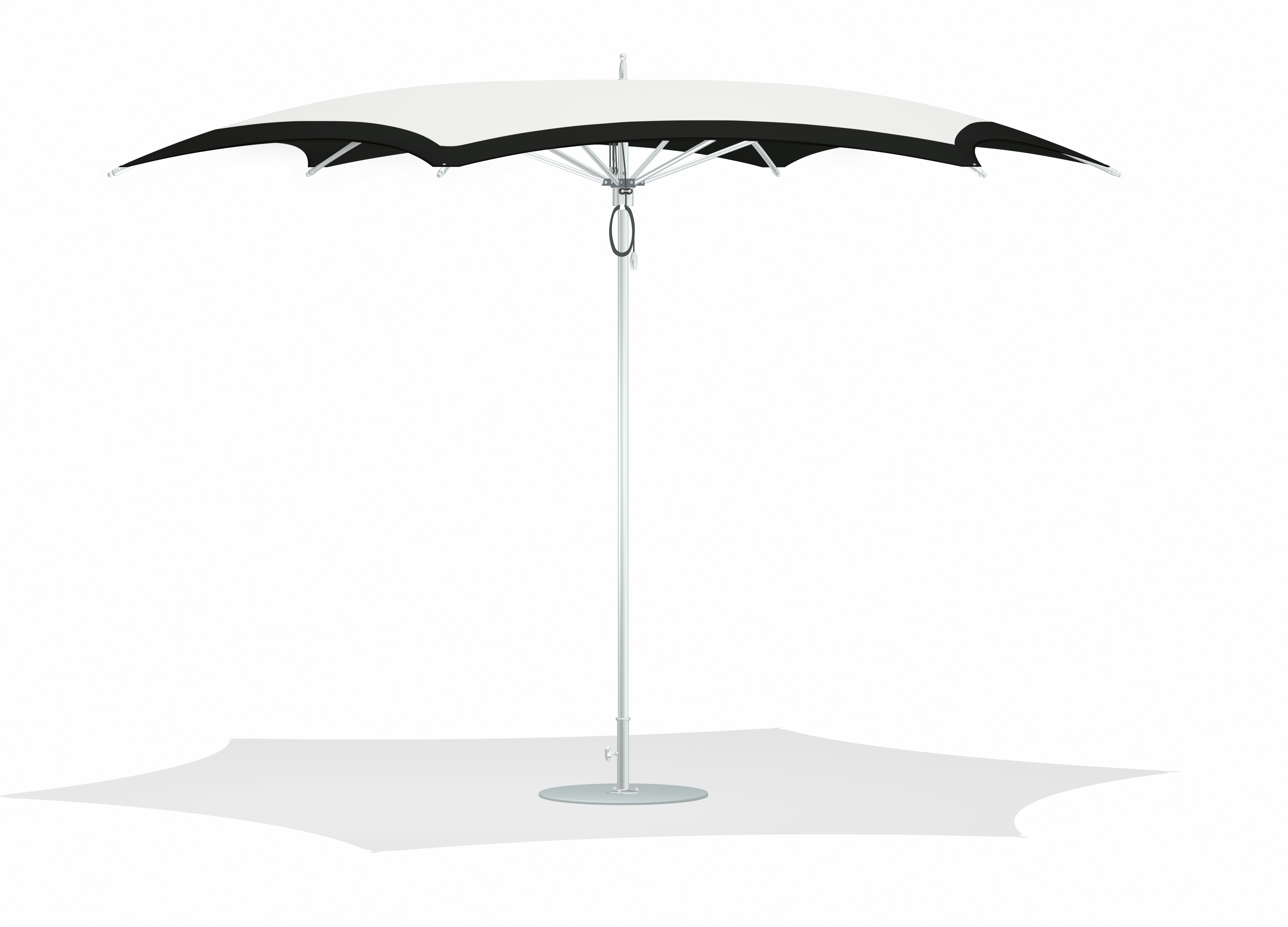 Ocean Master&nbsp;M1&nbsp;Crescent - polished-aluminum,  natural,  black,  accent-border