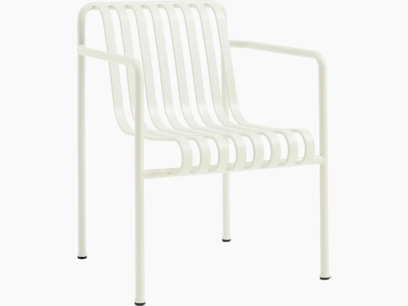 Palissade Dining Armchair - White