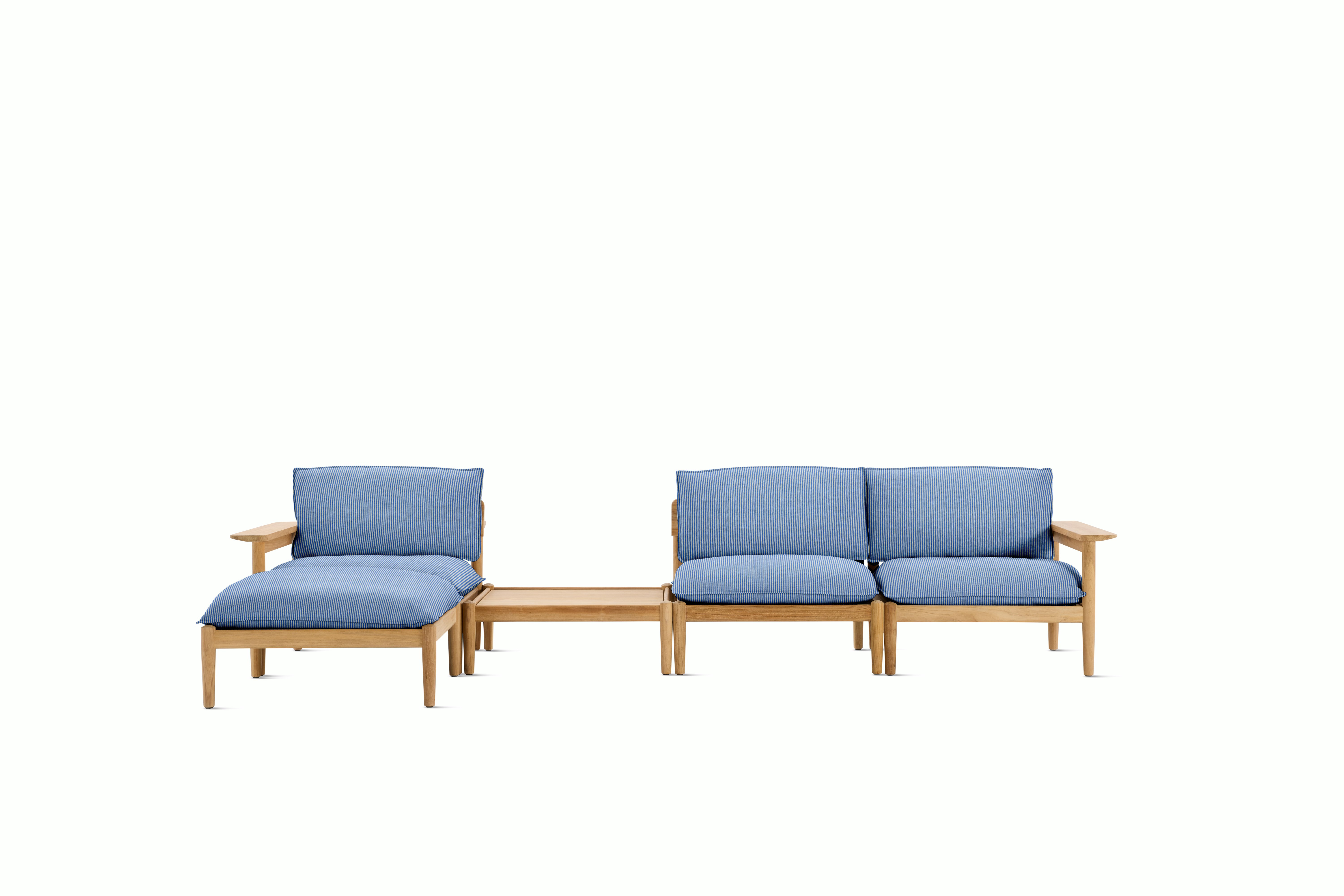 Terassi Sectional Sofa with Table