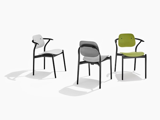 Iquo Collection Armless Chair Iquo Collection Armchair