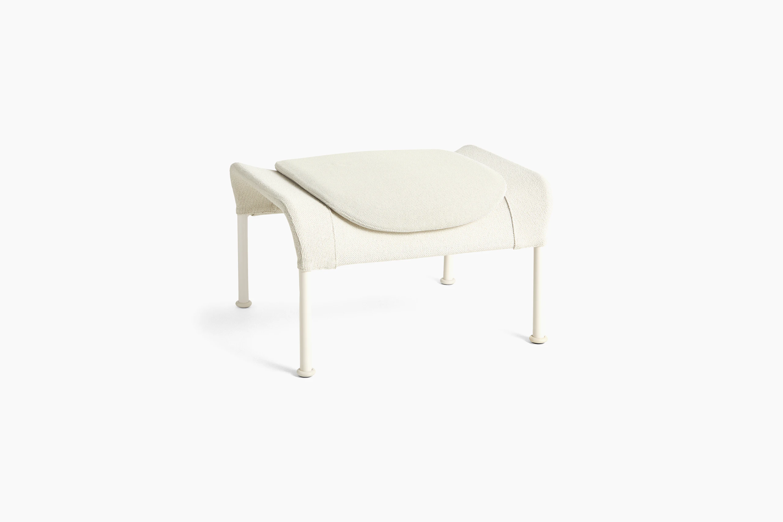 O2 Ottoman - Krall roth, Cream, Egg Shell