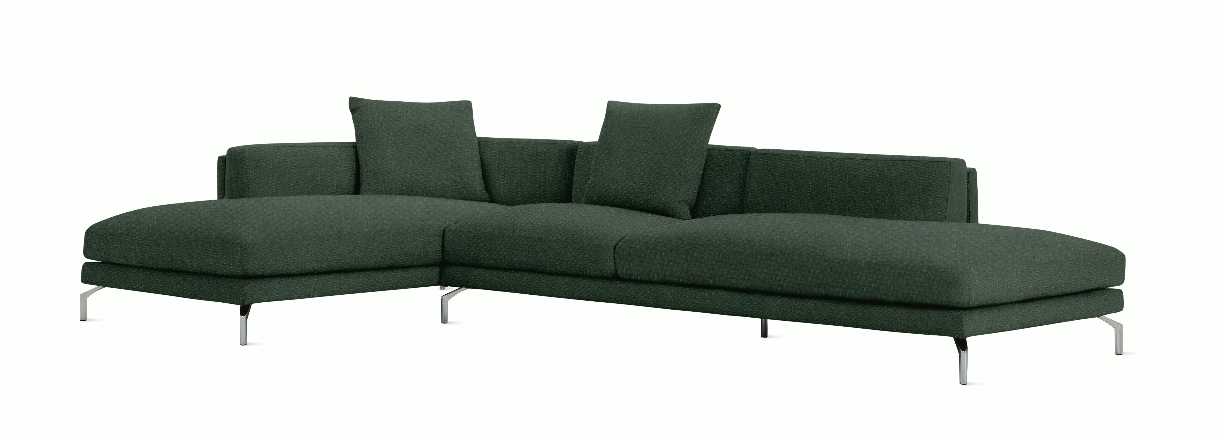 Como Open Sectional - Left Facing