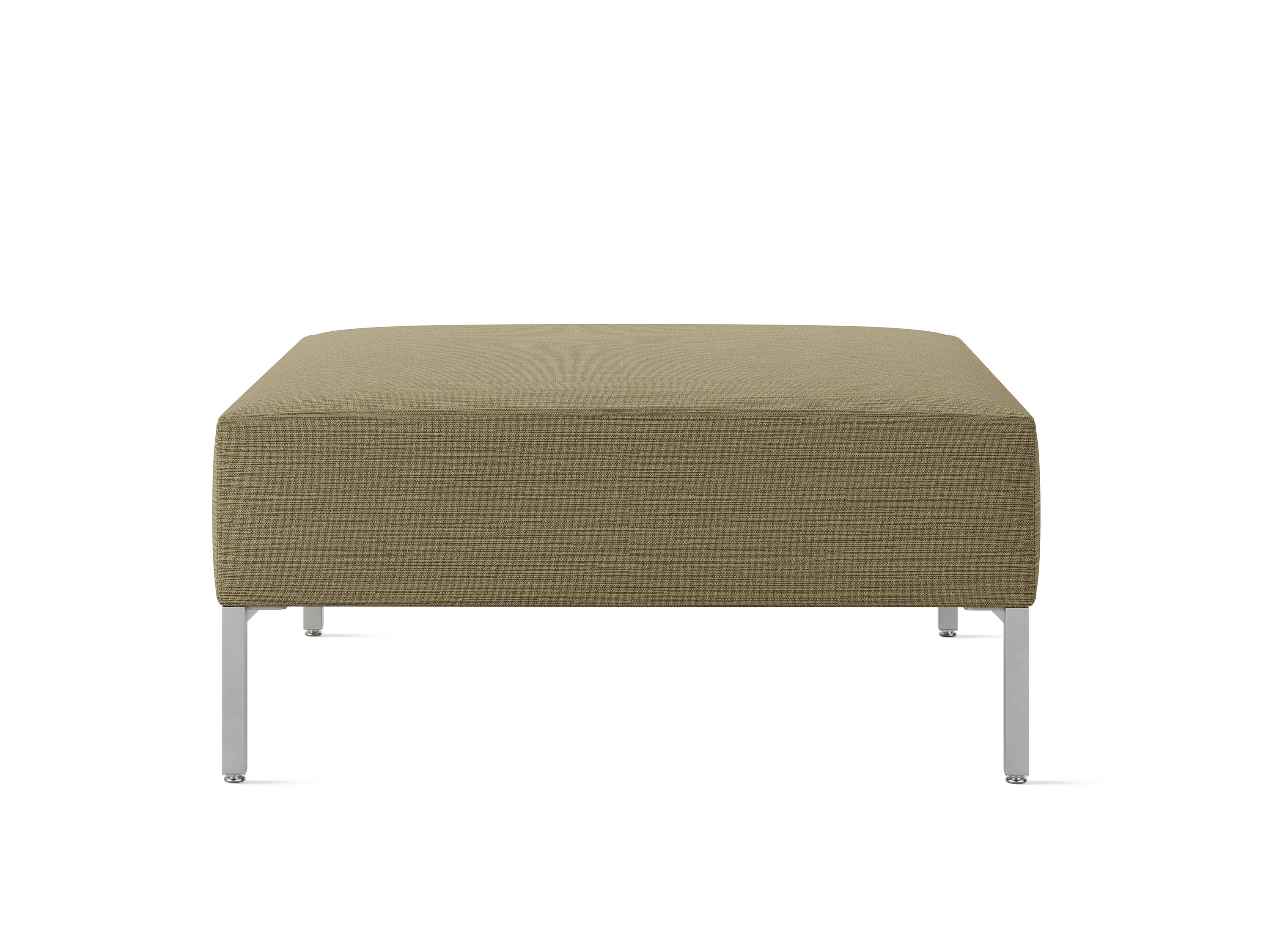 Riva Lounge Bench, Large square, Green