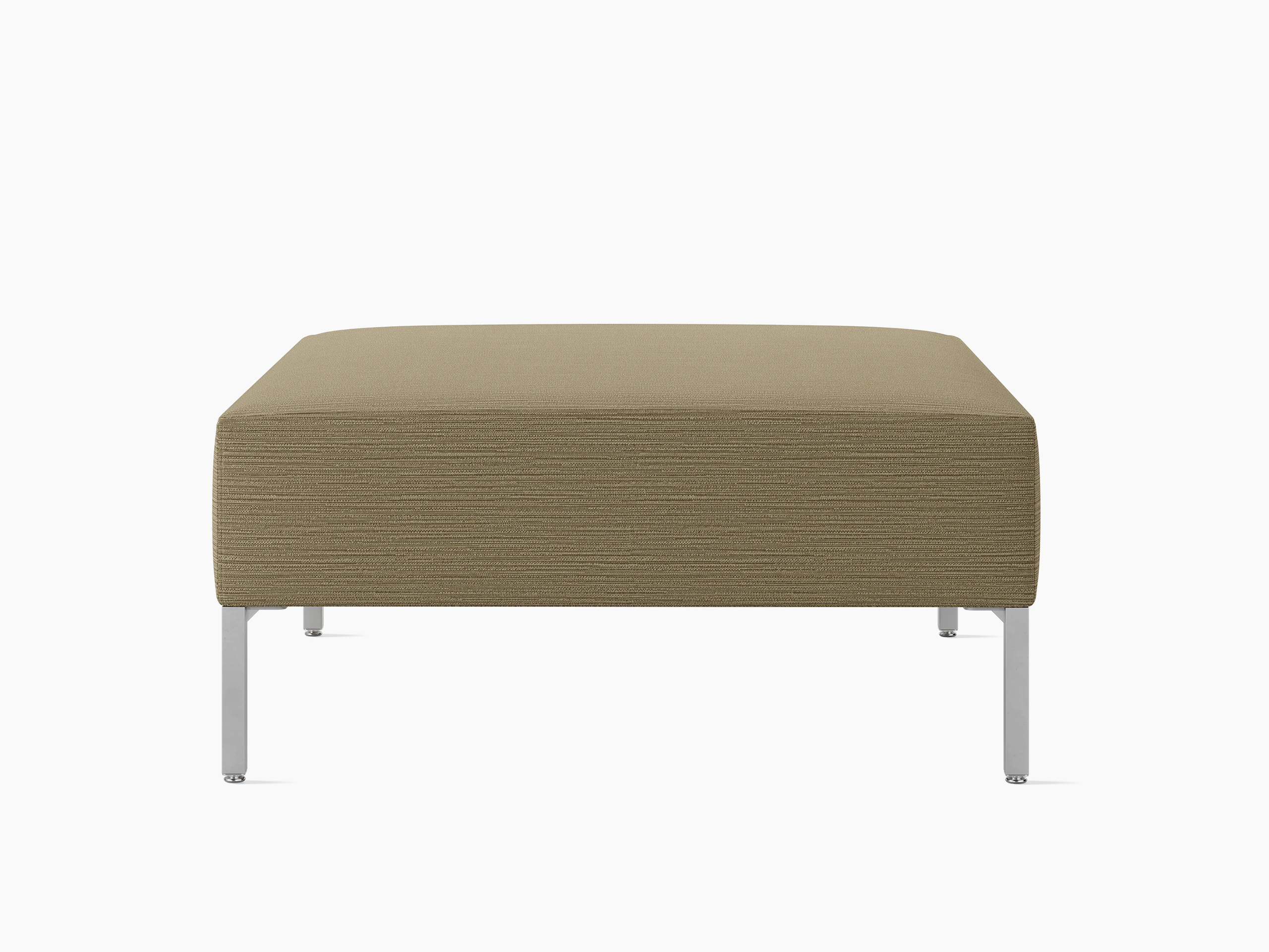 Riva Lounge Bench, Large square, Green