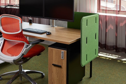 knoll design days 2019 antenna workspaces simple table fabric desk screen generation by knoll anchor storage