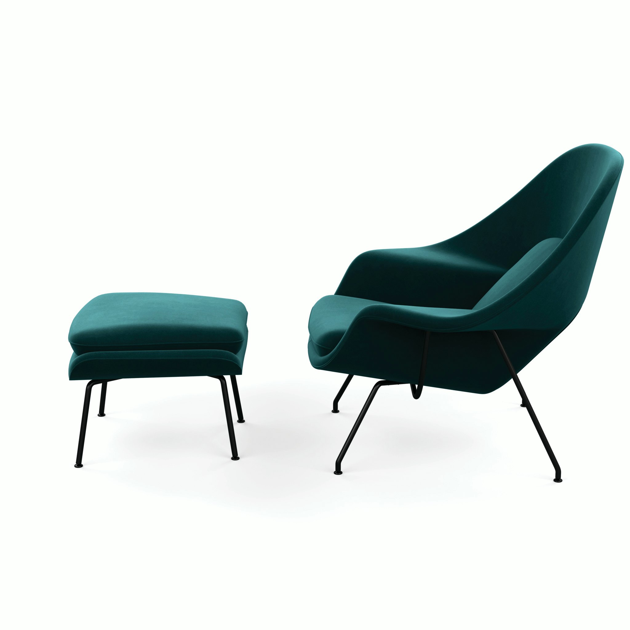 Womb Chair and Ottoman