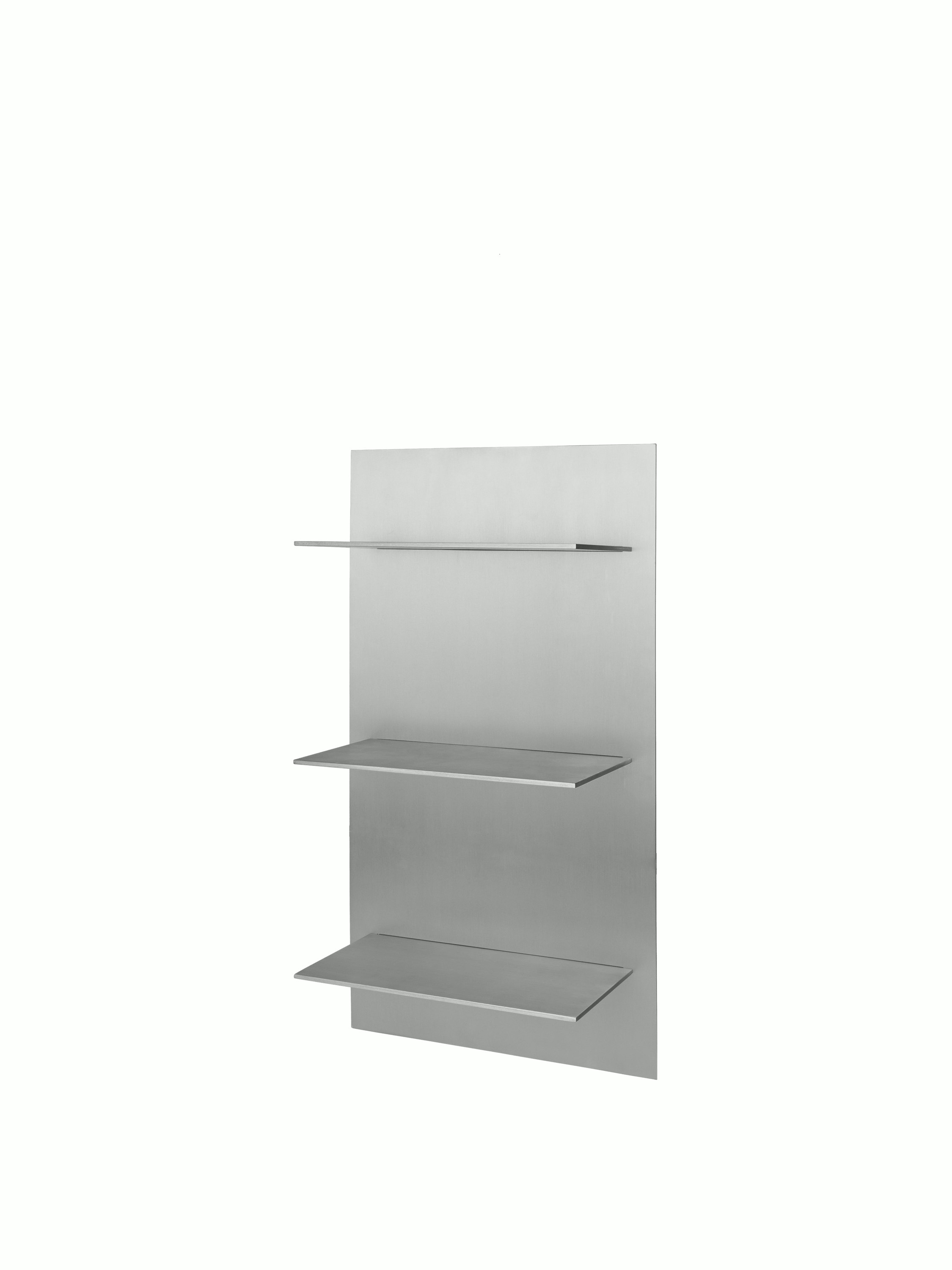 Lager Wall Shelf - Triple Small - Aluminium