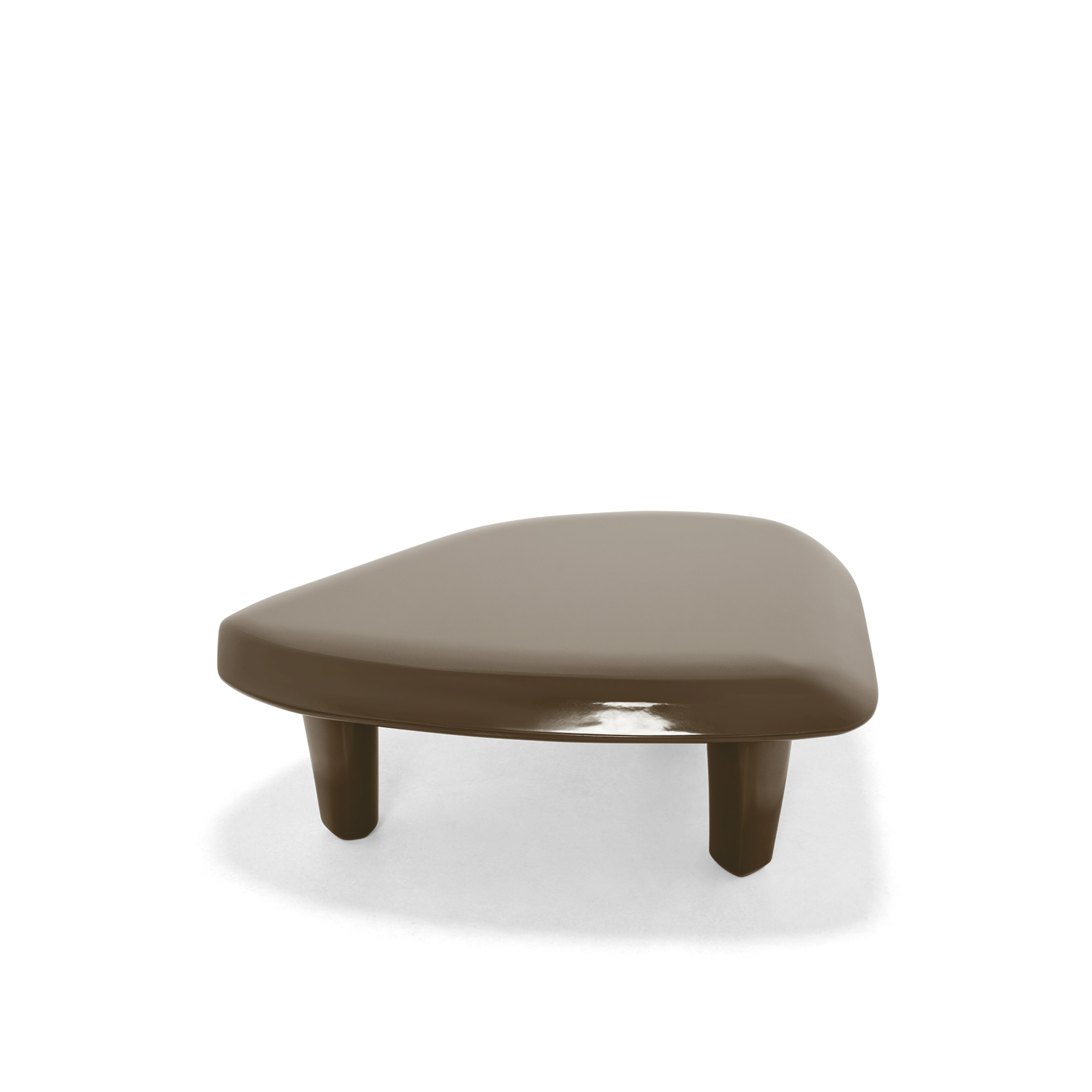 Isola Coffee Table - High Gloss Chocolate