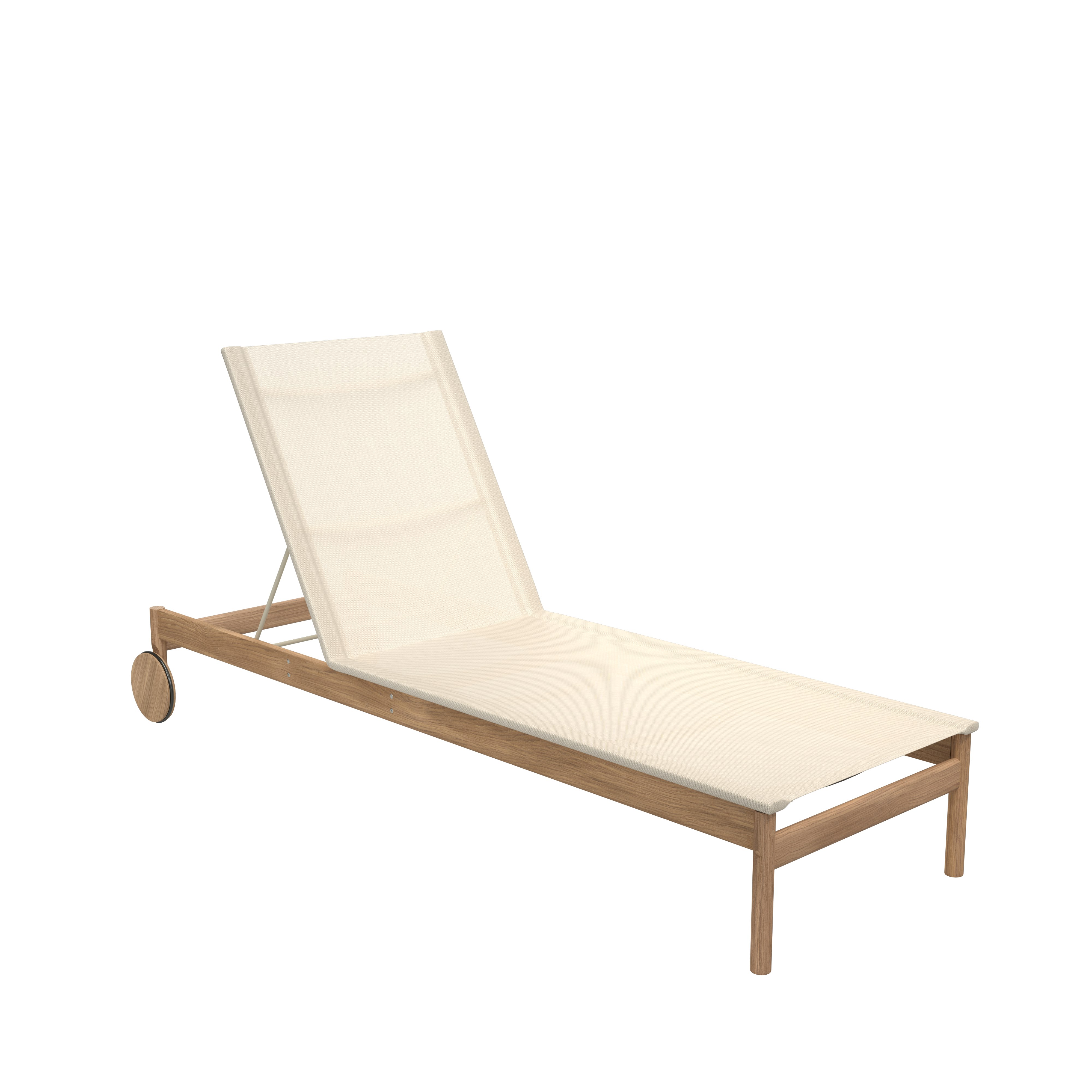 Pelagus Sunbed - Light Ivory