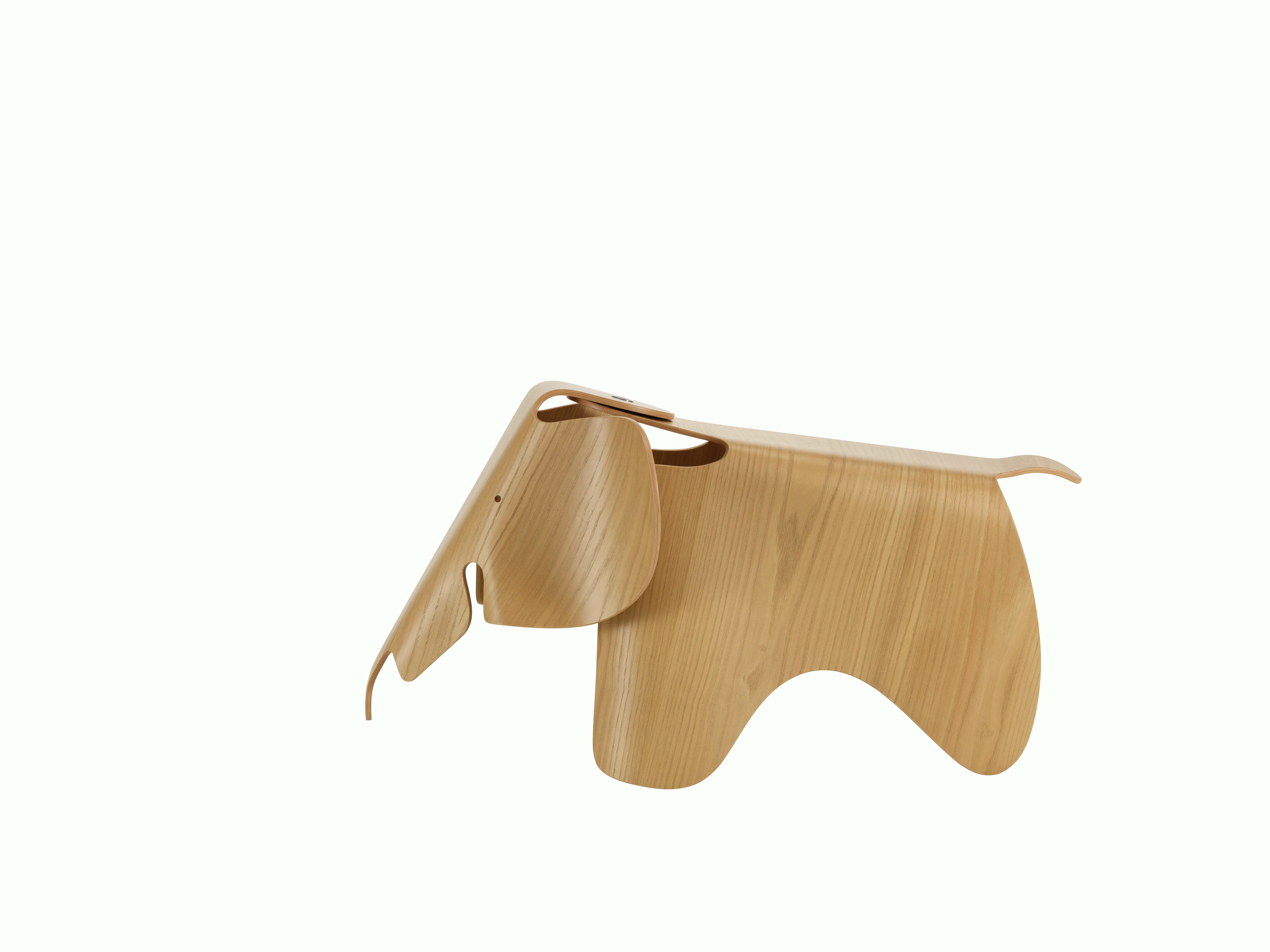 Eames Elephant - Plywood, Chestnut
