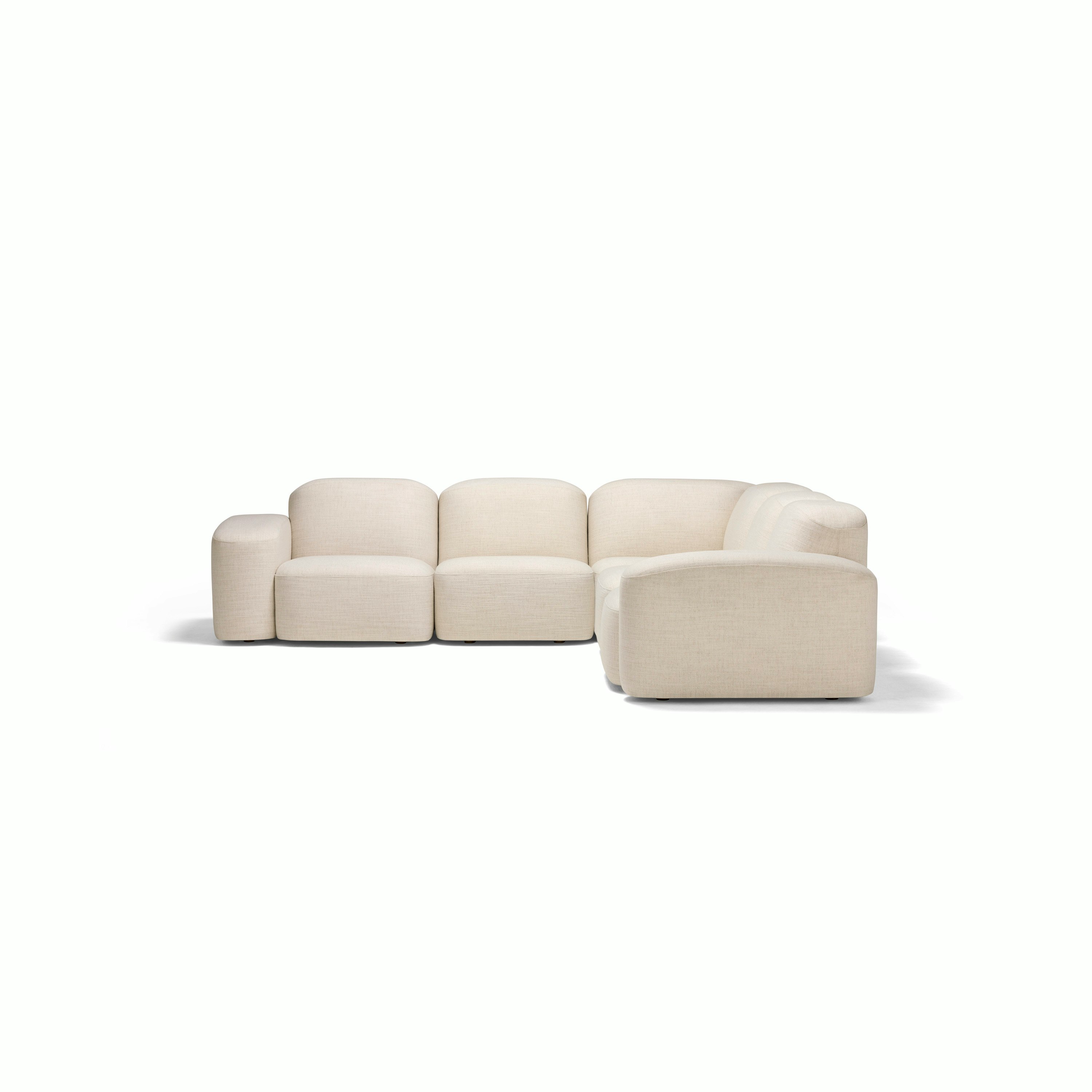 Muse Five Seat Corner Sectional - Hyams, Sable