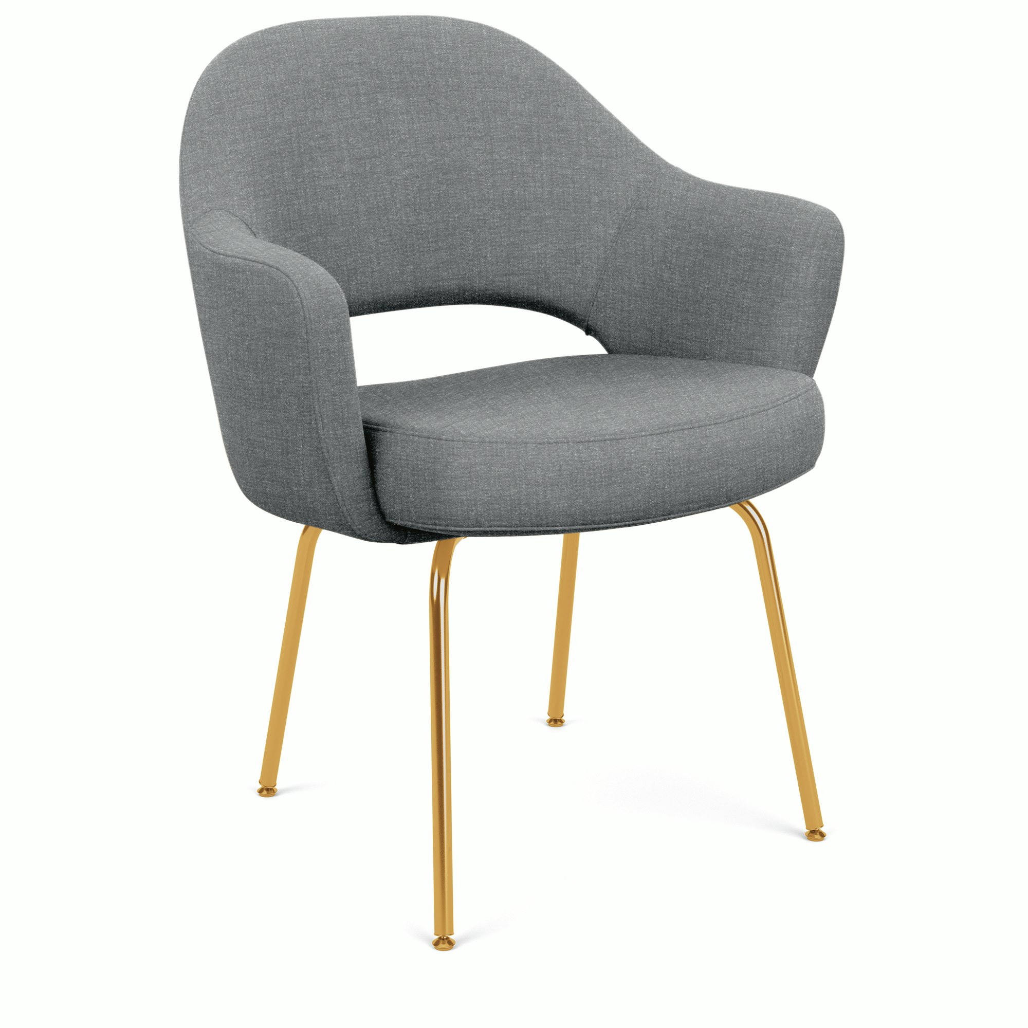 Saarinen Executive Armchair - Topos,  Lowland,  Gold