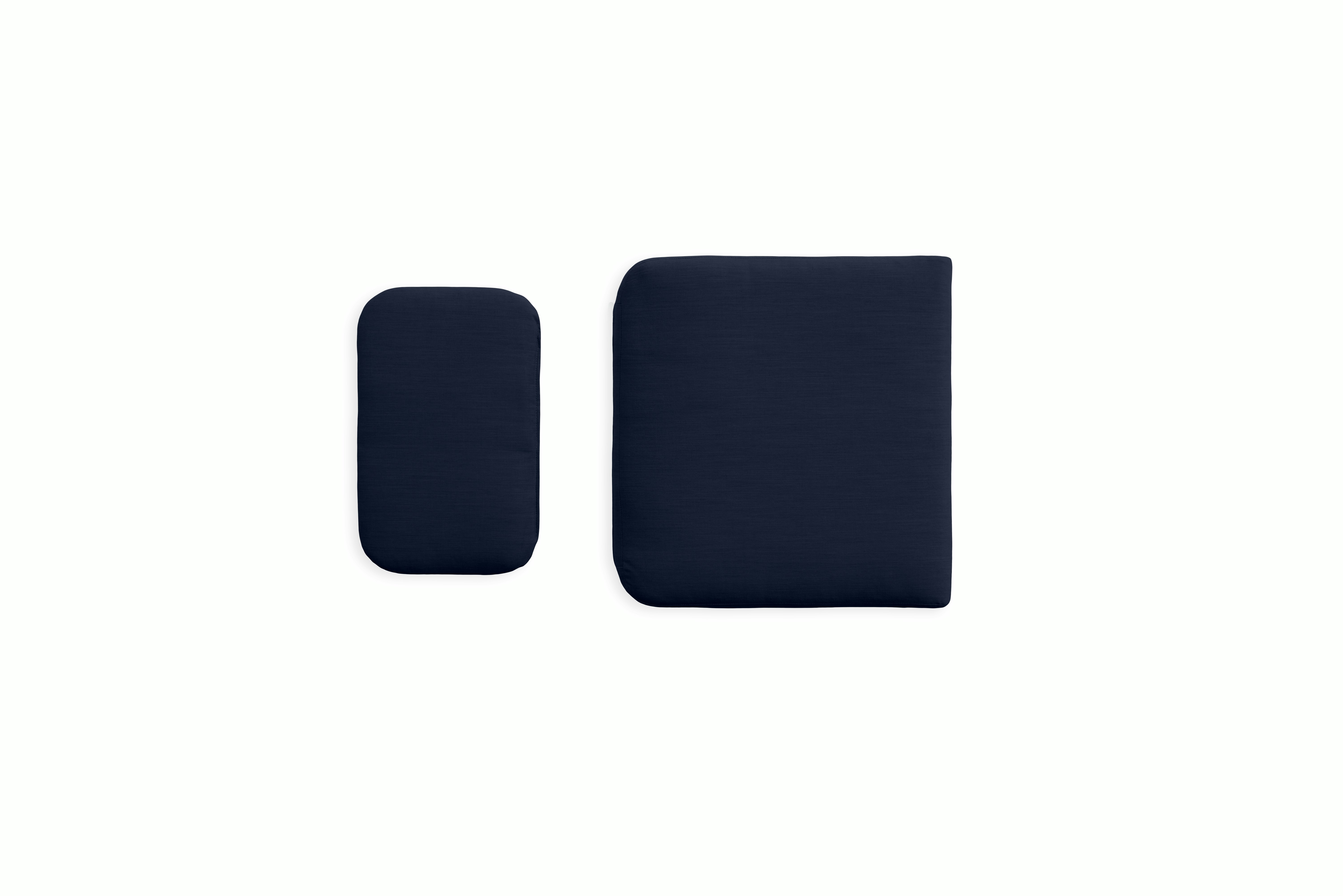 Sculptura Lounge Chair Cushion - canvas navy