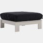 Pepin Outdoor Ottoman Cover - black