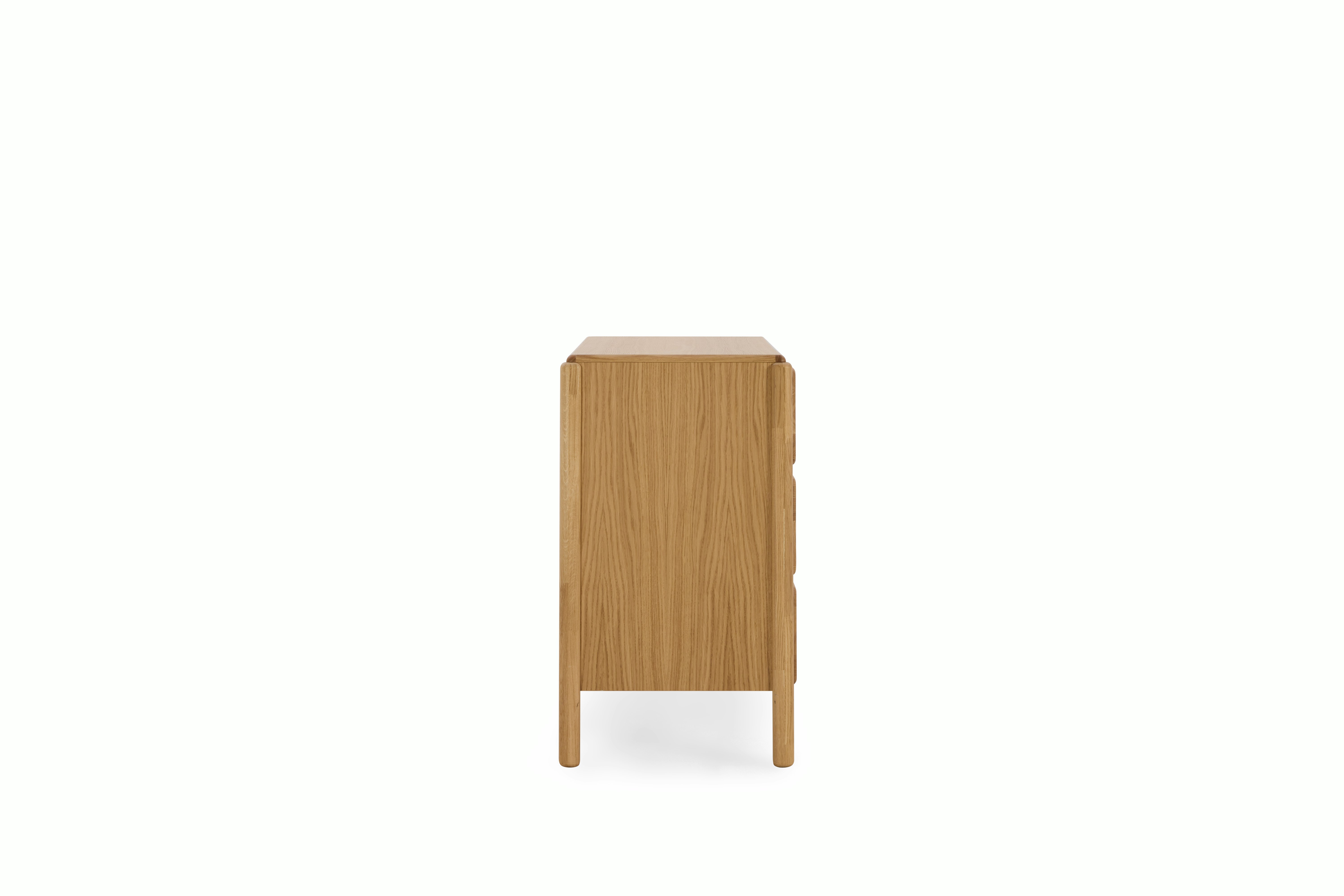 Sumu Dresser - Three Drawer,  Oak