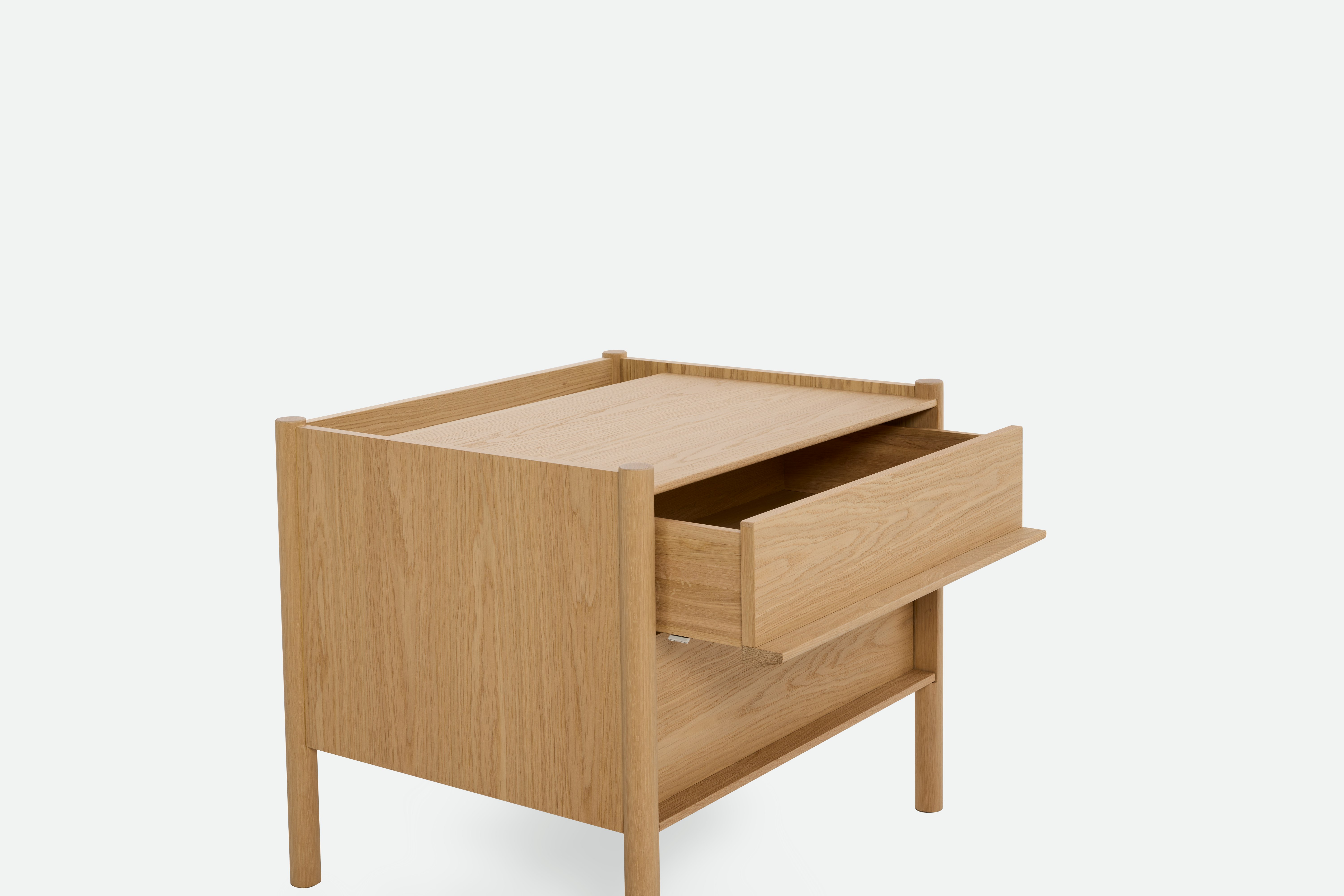 Pala Bedside Table - Oak