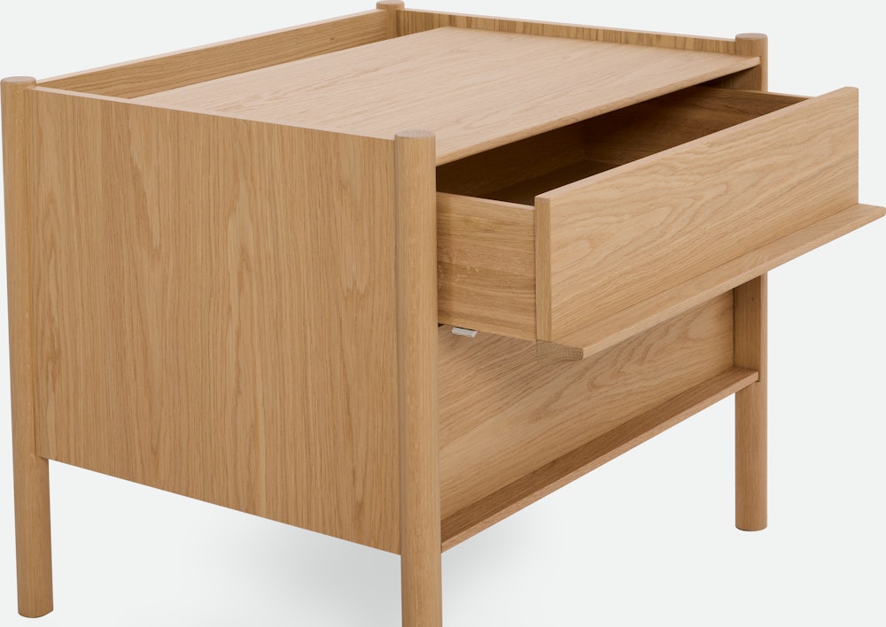 Pala Bedside Table - Oak